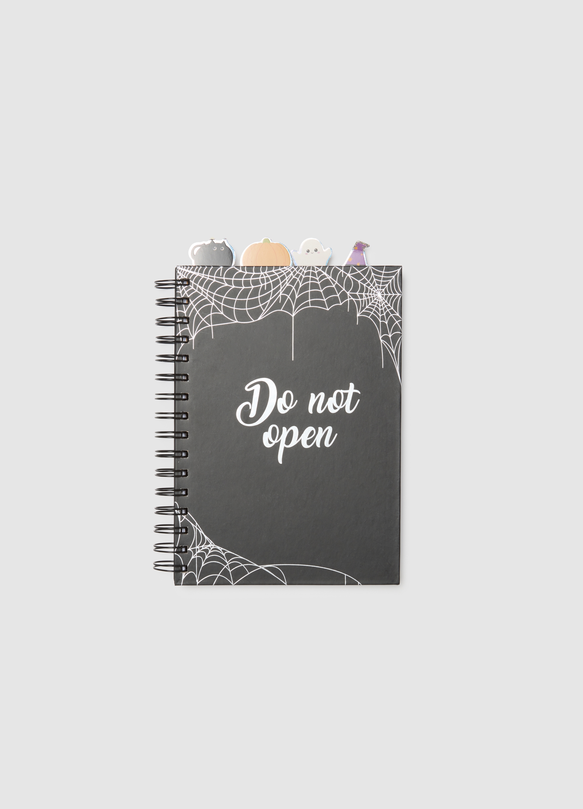 OVS, Blocco Note A Spirale Con Dettagli Di Halloween, Donna, Multicolor, Taglia: ONE SIZE