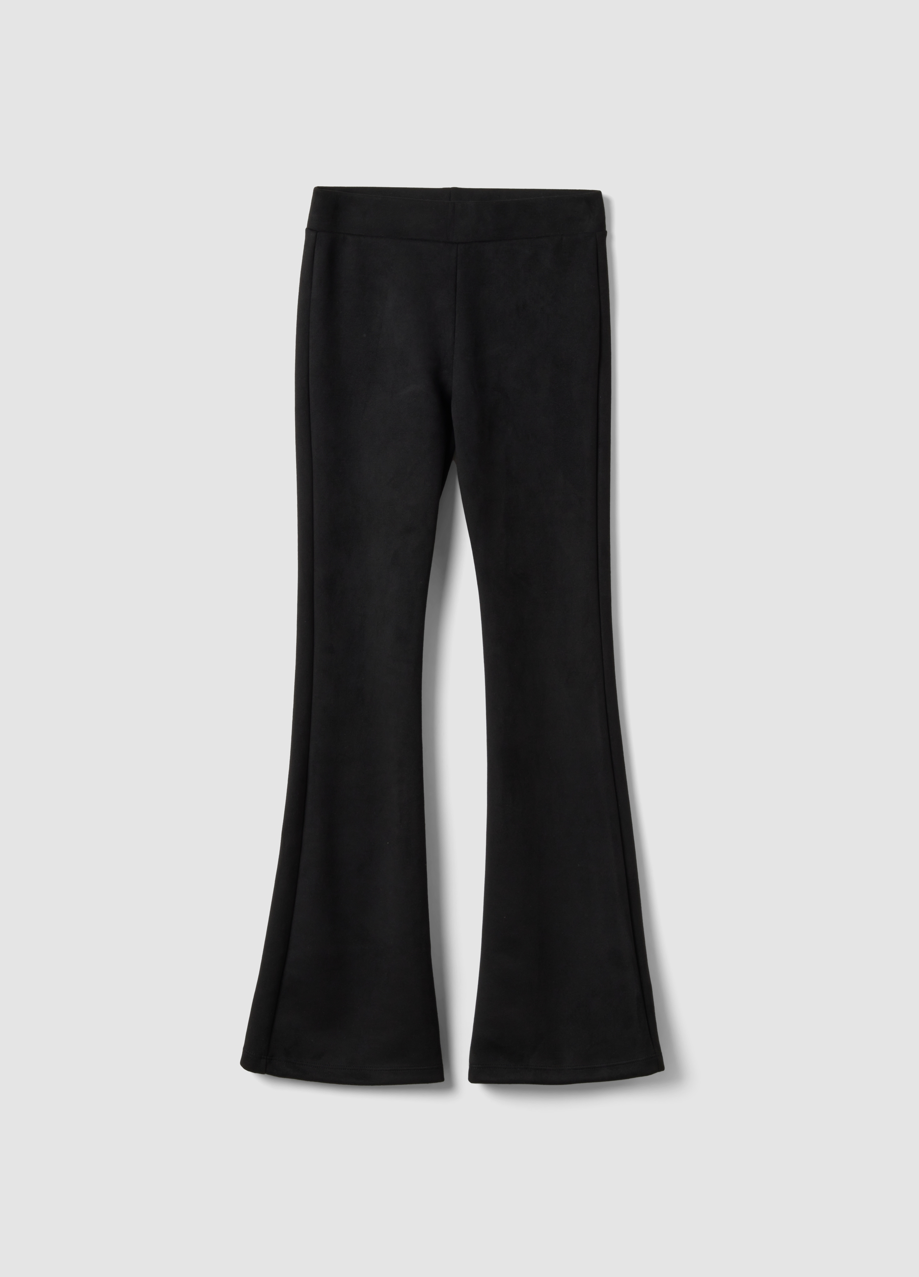 OVS KIDS, Leggings Neri Flare In Tessuto Elasticizzato, Bambina, Nero, Taglia: 11-12