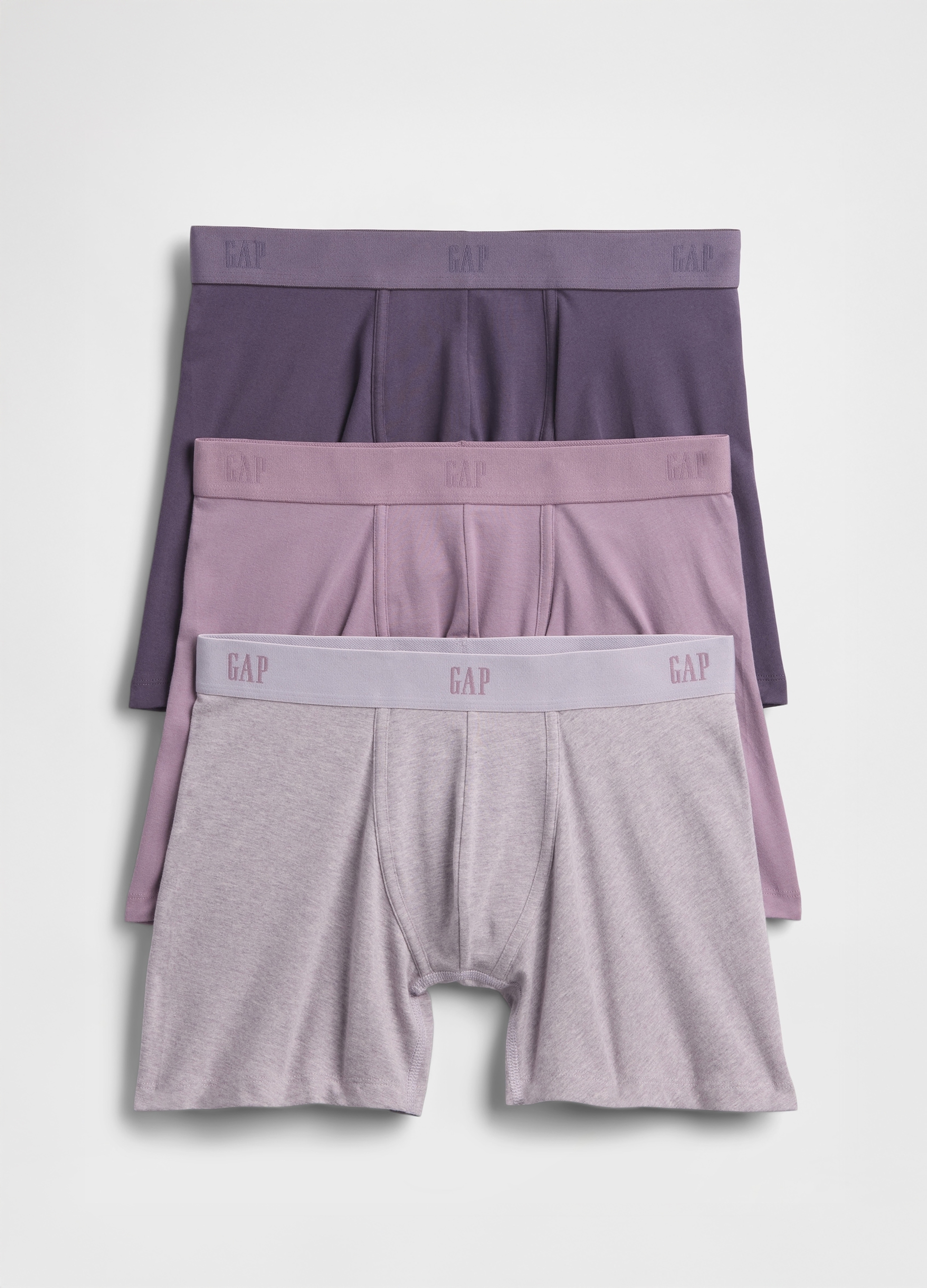 GAP, Boxer Grigio Elasticizzato, Uomo, Grigio, Taglia: S