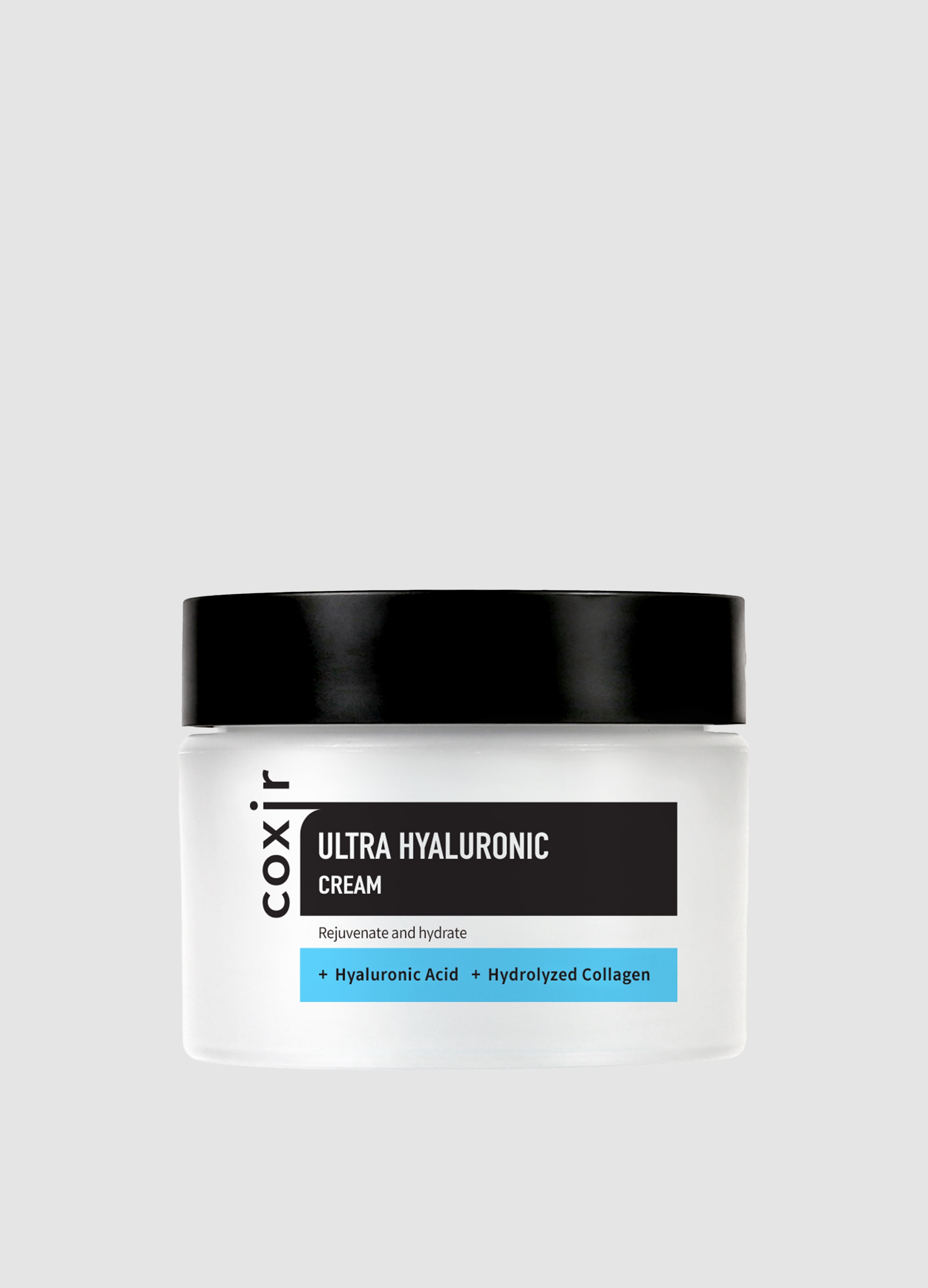 COXIR, Crema Ultra Idratante Con Acido Ialuronico, Collagene, Complesso Vegetale E Aloe Vera Per Una Pelle Setosa, Morbida E Liscia - Skincare Coreana, Donna, Bianco, Taglia: FASUL