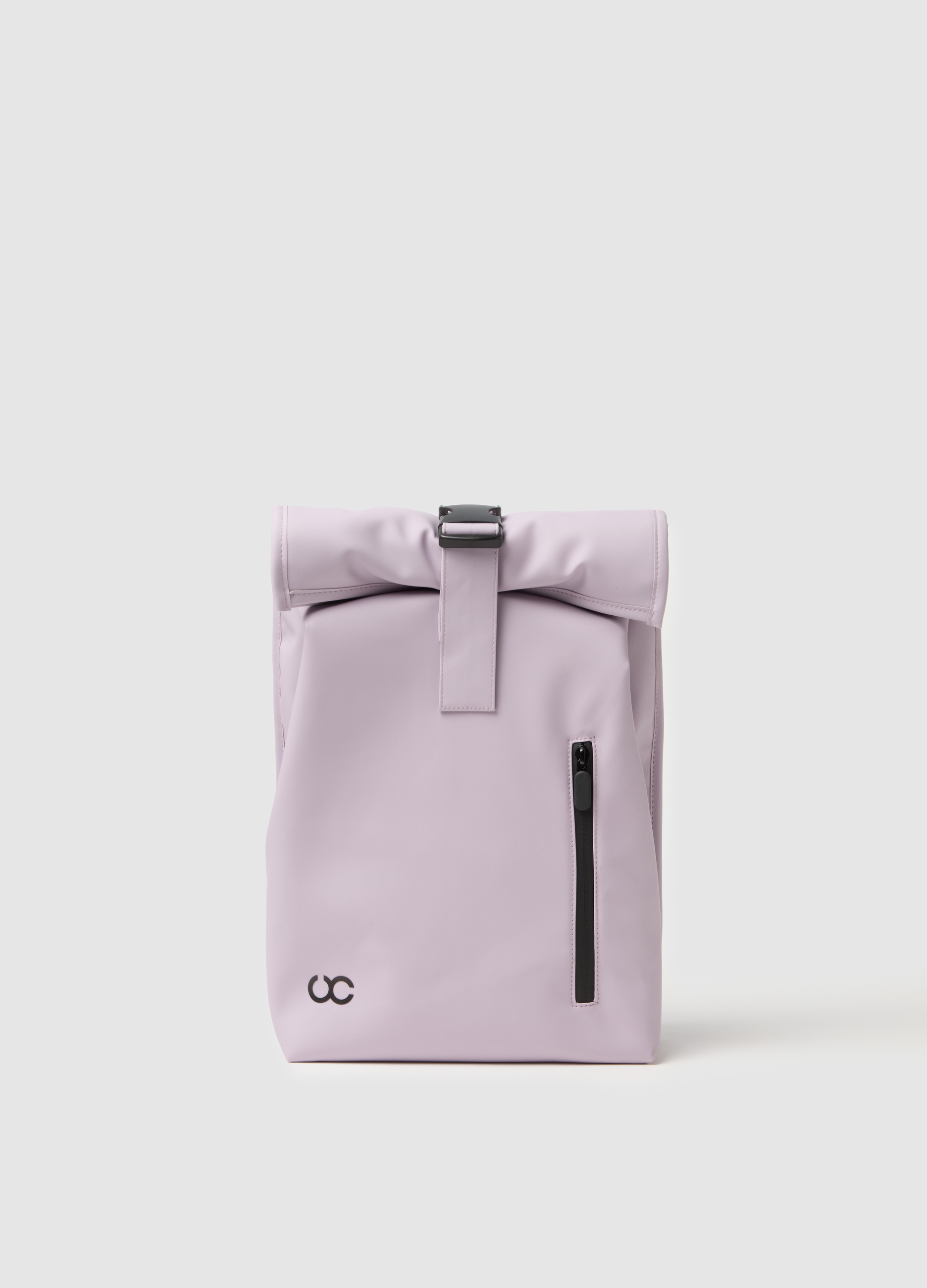 URBAN COMMUTER, Mochila Morada Impermeable Con Cremallera Y Bolsillo Frontal, Mujer, Lila claro, Talla: FASUL