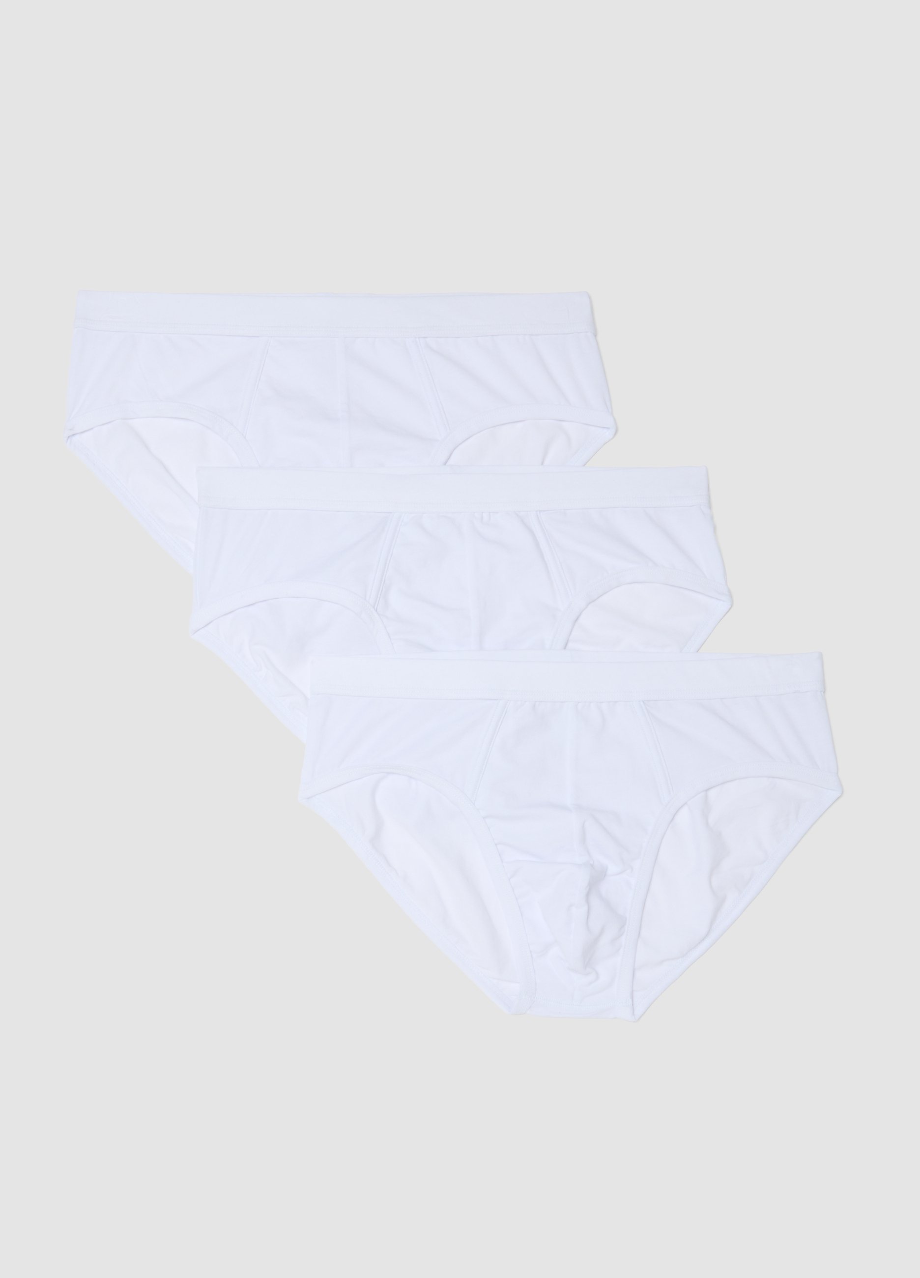 OVS, Tripack Slip In Cotone Elasticizzato Nero Regular Fit, Uomo, Nero, Taglia: S