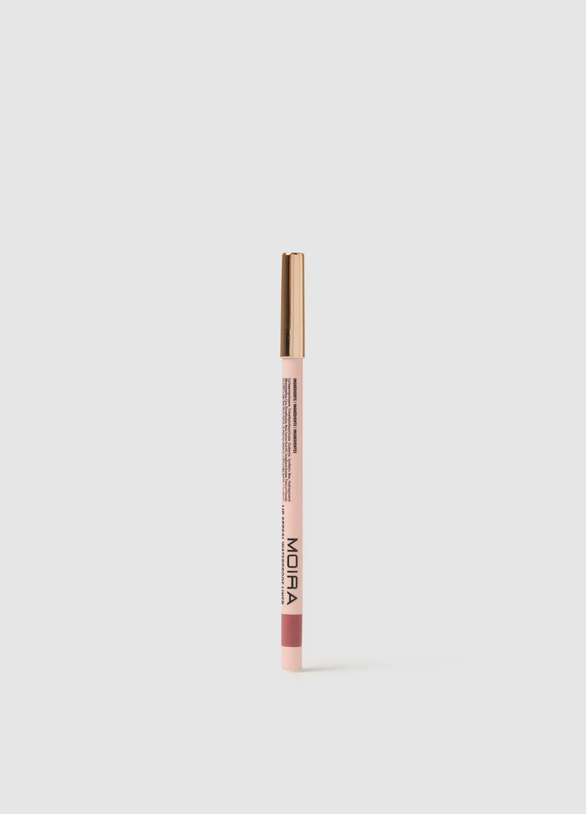 MOIRA, Moira Lip Appeal Waterproof Liner 002 On Point Matita Labbra - Make-up Coreano, Donna, Rosa, Taglia: FASUL