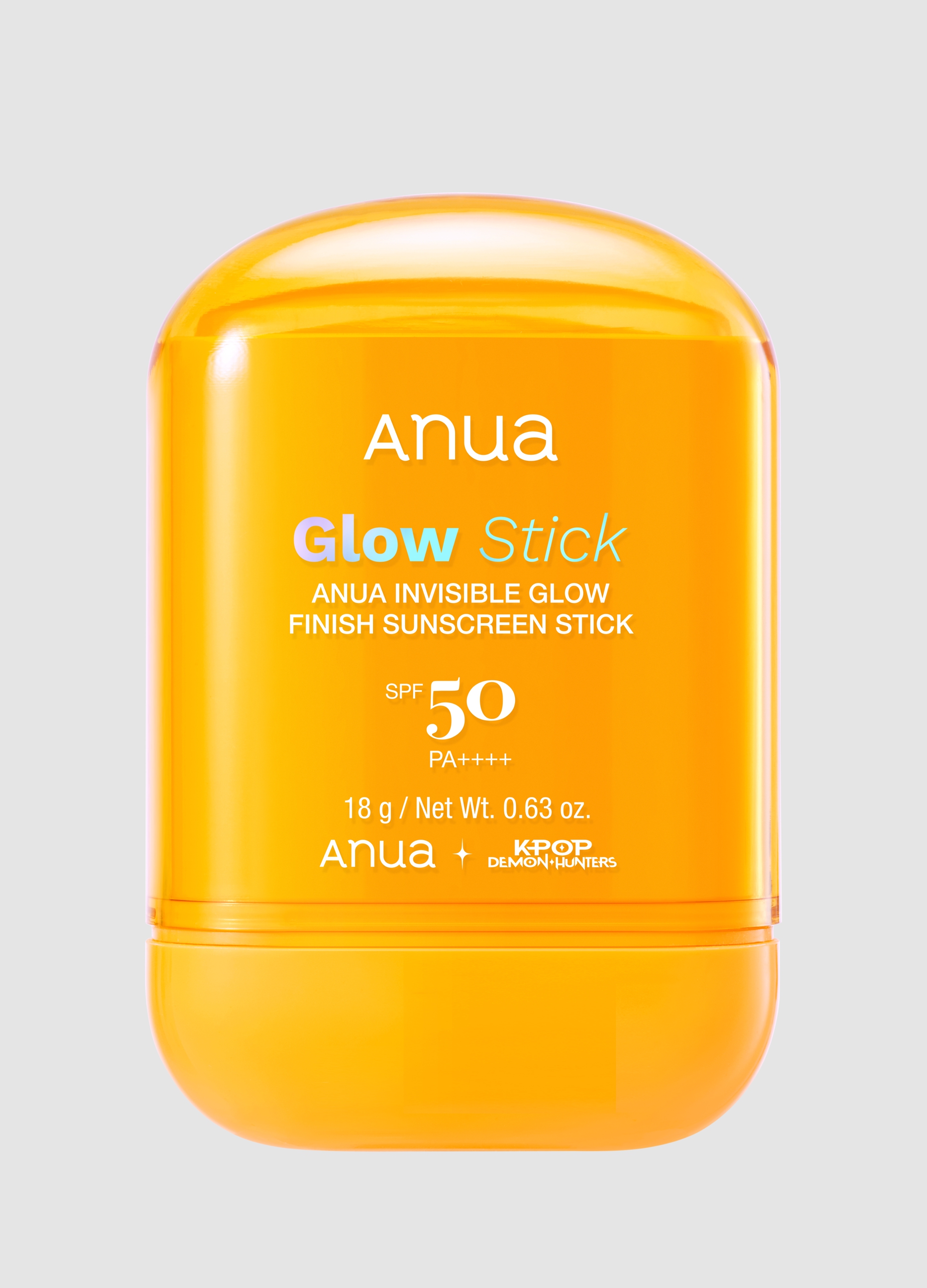 ANUA , Invisible Glow Finish Sunscreen Stick 18g - Kpop Demon Hunters, Donna, Bianco, Taglia: FASUL