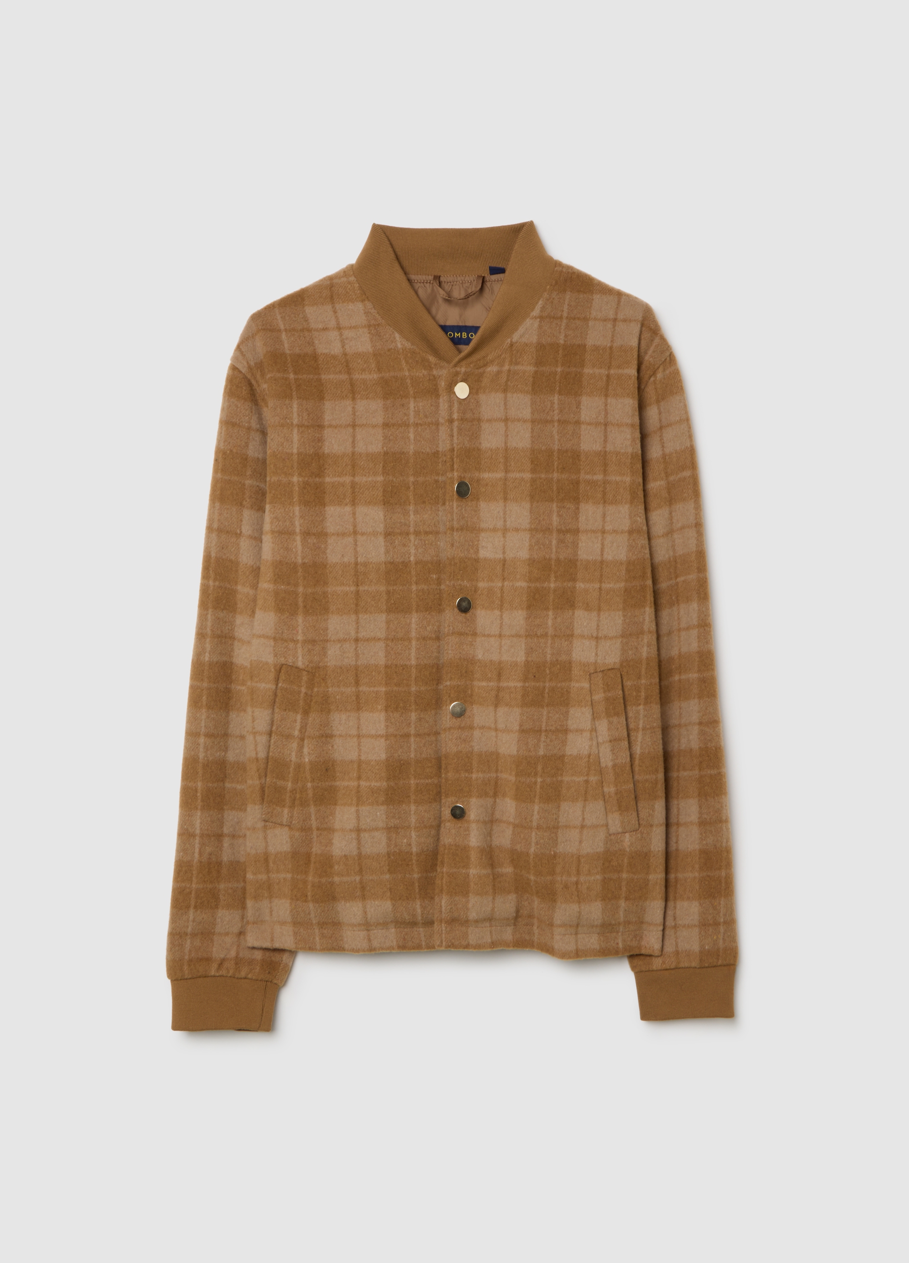 PIOMBO, Giubbotto Marrone Regular Fit, Hombre, Marrón, Talla: L