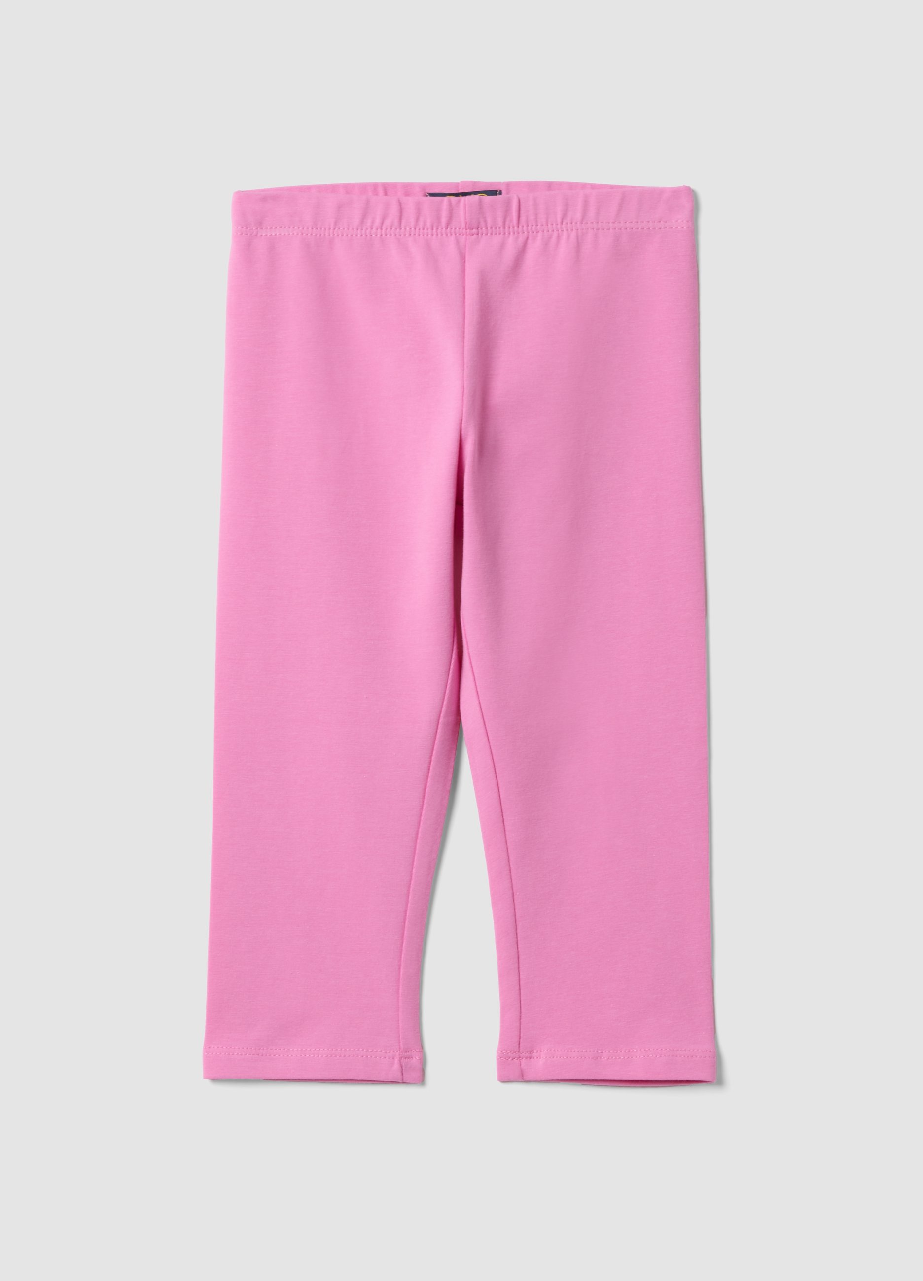 OVS KIDS, Leggings Slim Fit De Algodón Elástico Rosa Para Niñas, Niña, Fucsia, Talla: 3-4