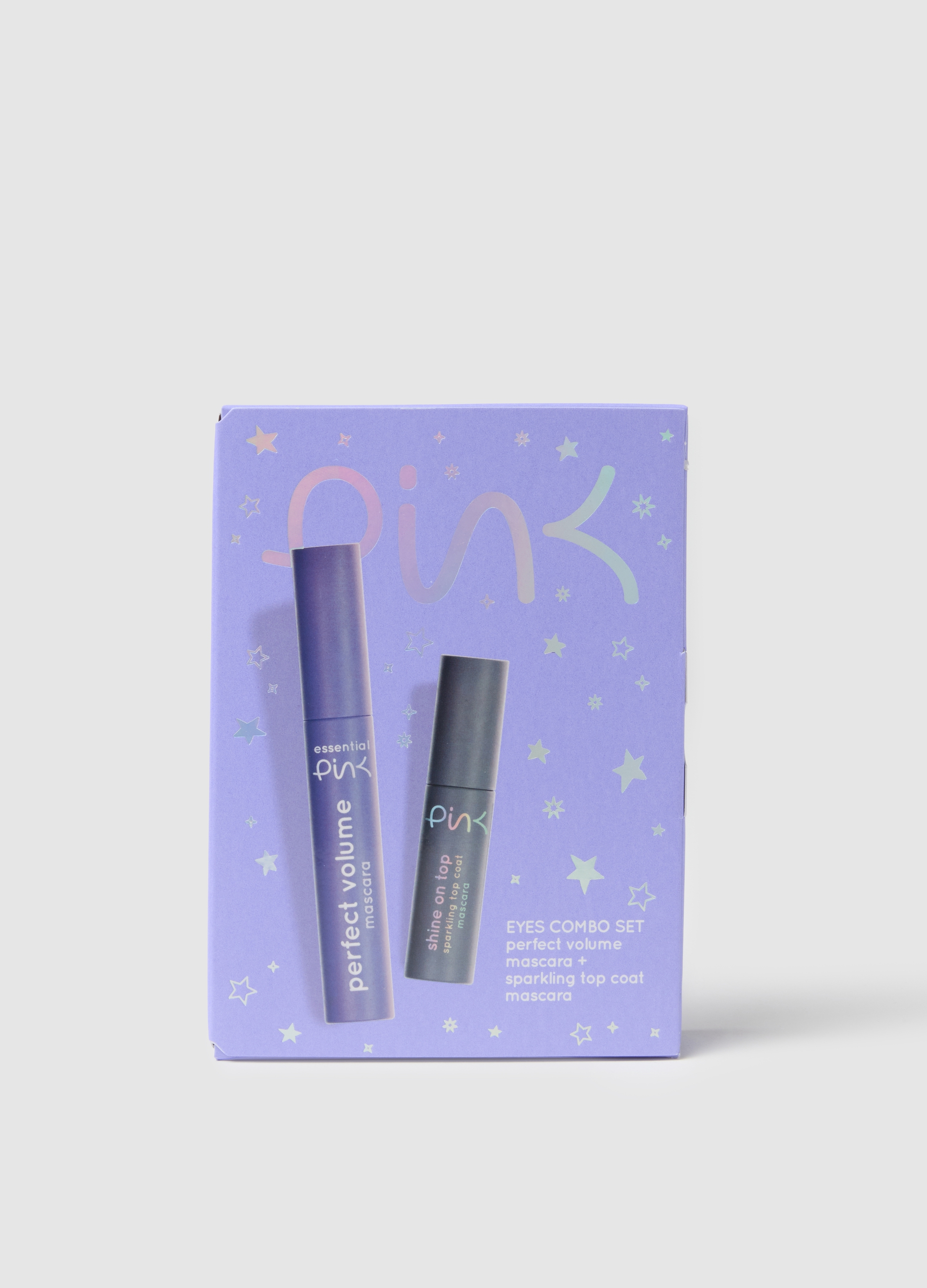 ESSENTIAL PINK, Pink Kit Mascara Perfect + Top Coat Shine On Top, Donna, Viola, Taglia: FASUL