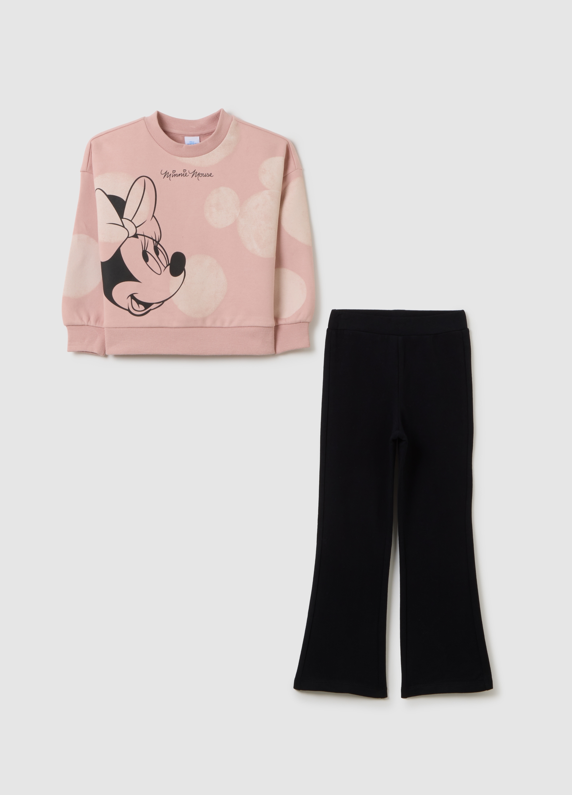 Piombo Contemporary, Set Jogging Da Bambina In Misto Cotone Rosa Regular Fit, Rosa, Taglia: 4-5