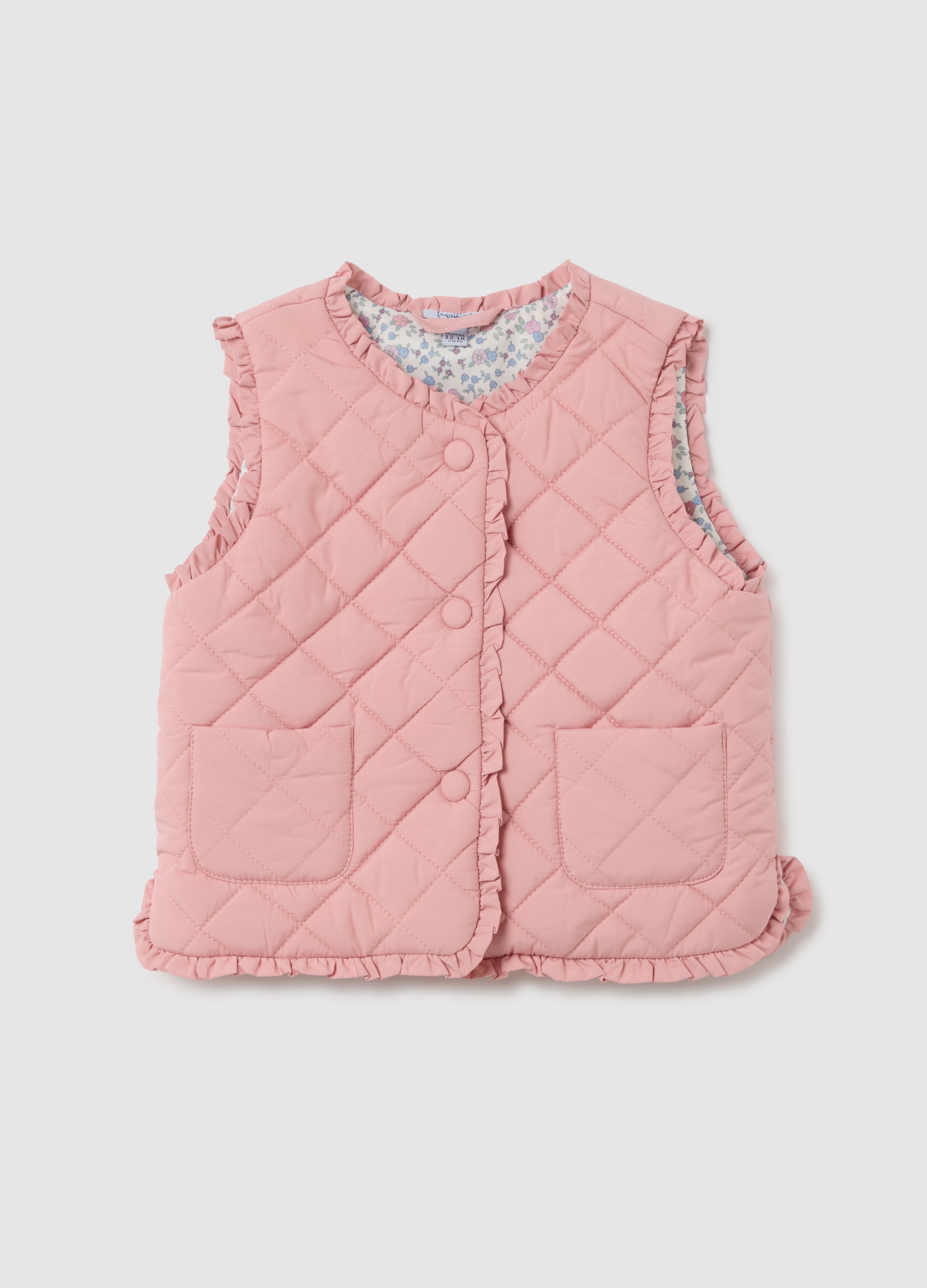 FAGOTTINO, Gilet Da Bambina In Rosa Regular Fit, Rosa, Taglia: 12-18