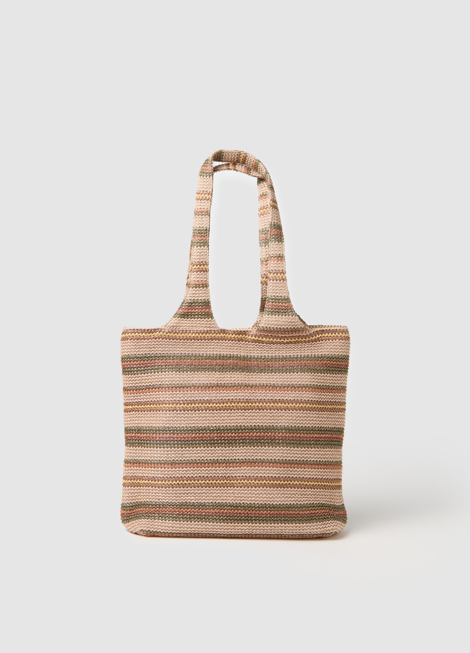 OVS , Borsa Da Donna In Misto Materiali Multicolor, Multicolor, Taglia: ONE SIZE