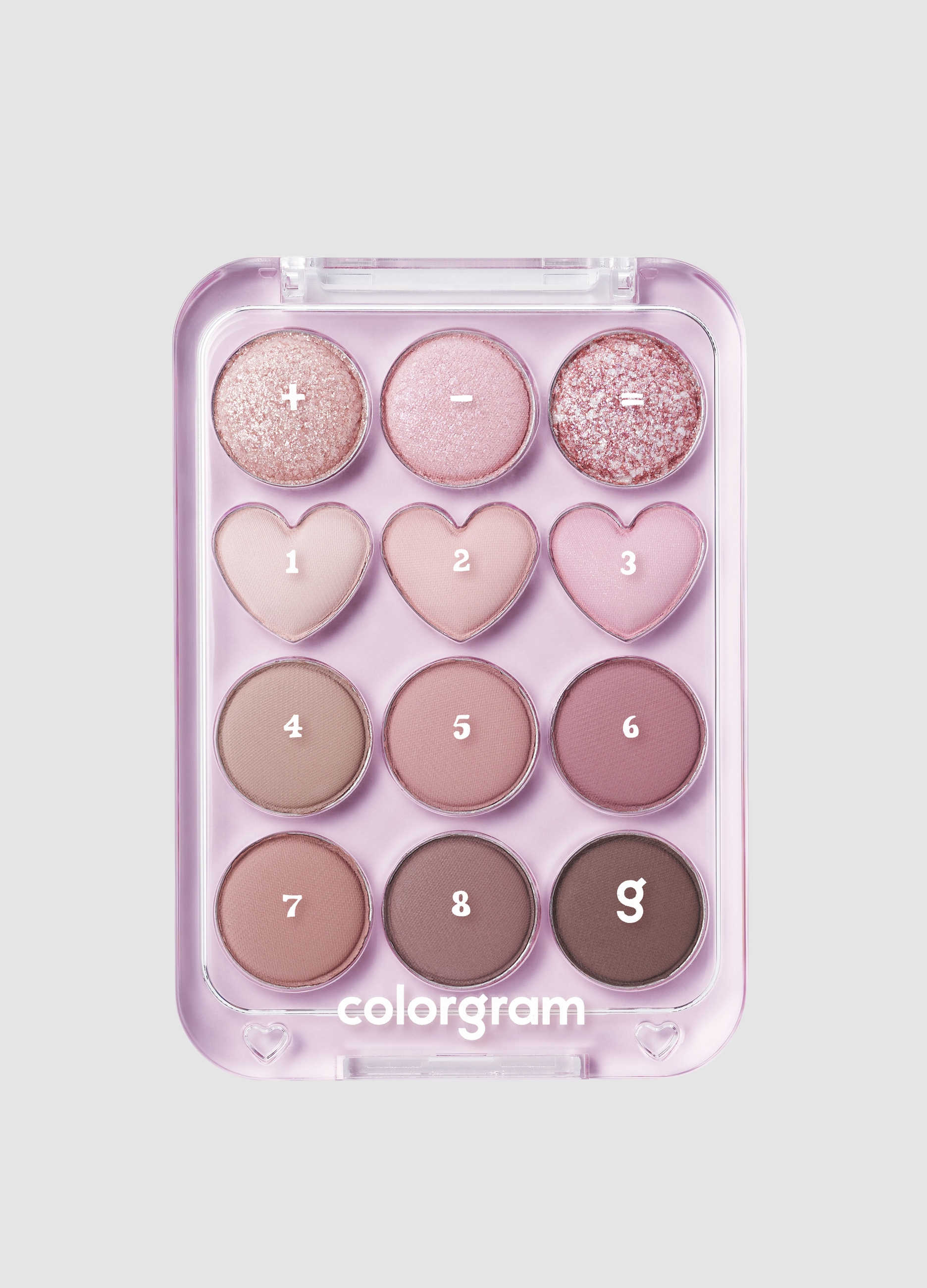 OVS, Pin Point Eyeshadow Palette 02 Pink + Mauve 9.9g - Make-up Coreano, Donna, , Taglia: FASUL