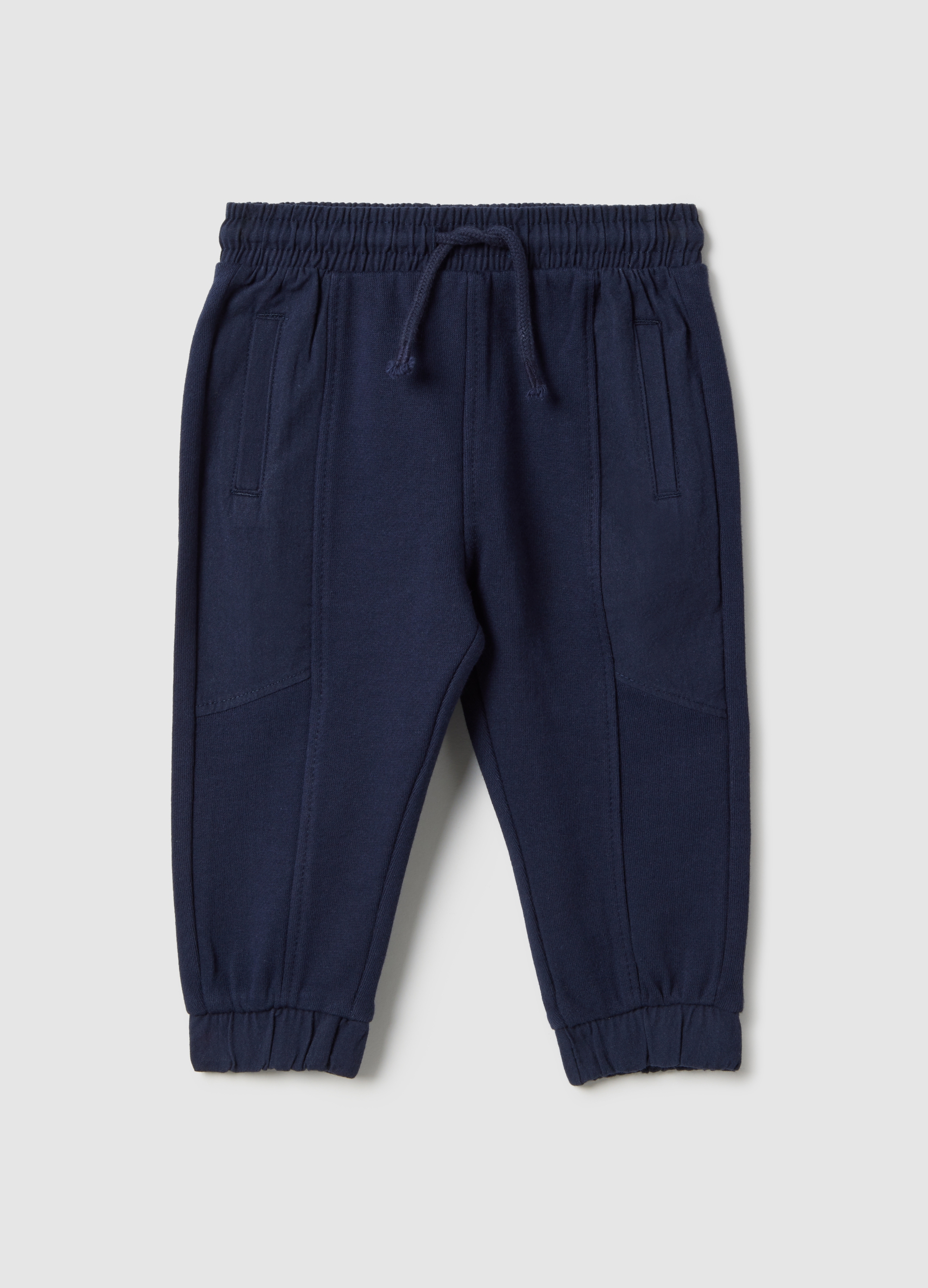 FAGOTTINO, Pantaloni Jogger In Puro Cotone Blu Regular Fit Per Bimbo, Bambino, Blu, Taglia: 9-12