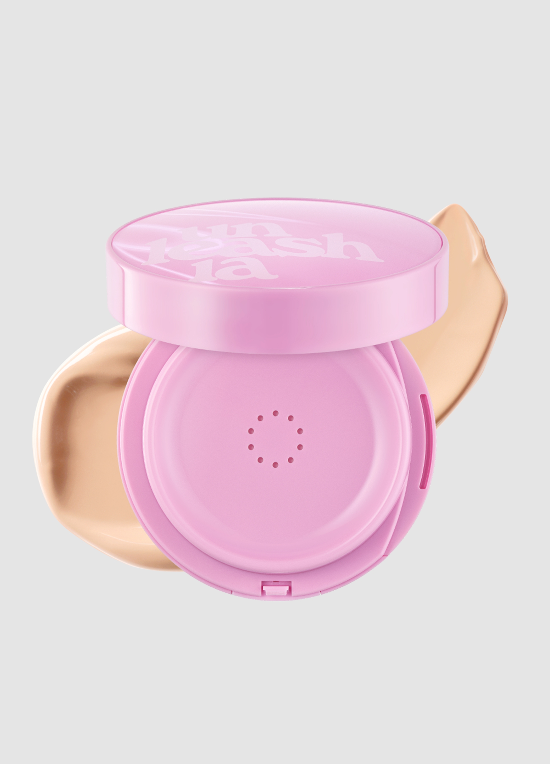 UNLEASHIA, Don't Touch Glass Pink Cushion Re-feel 21w Starry - Make-up Coreano, Donna, Multicolor, Taglia: FASUL