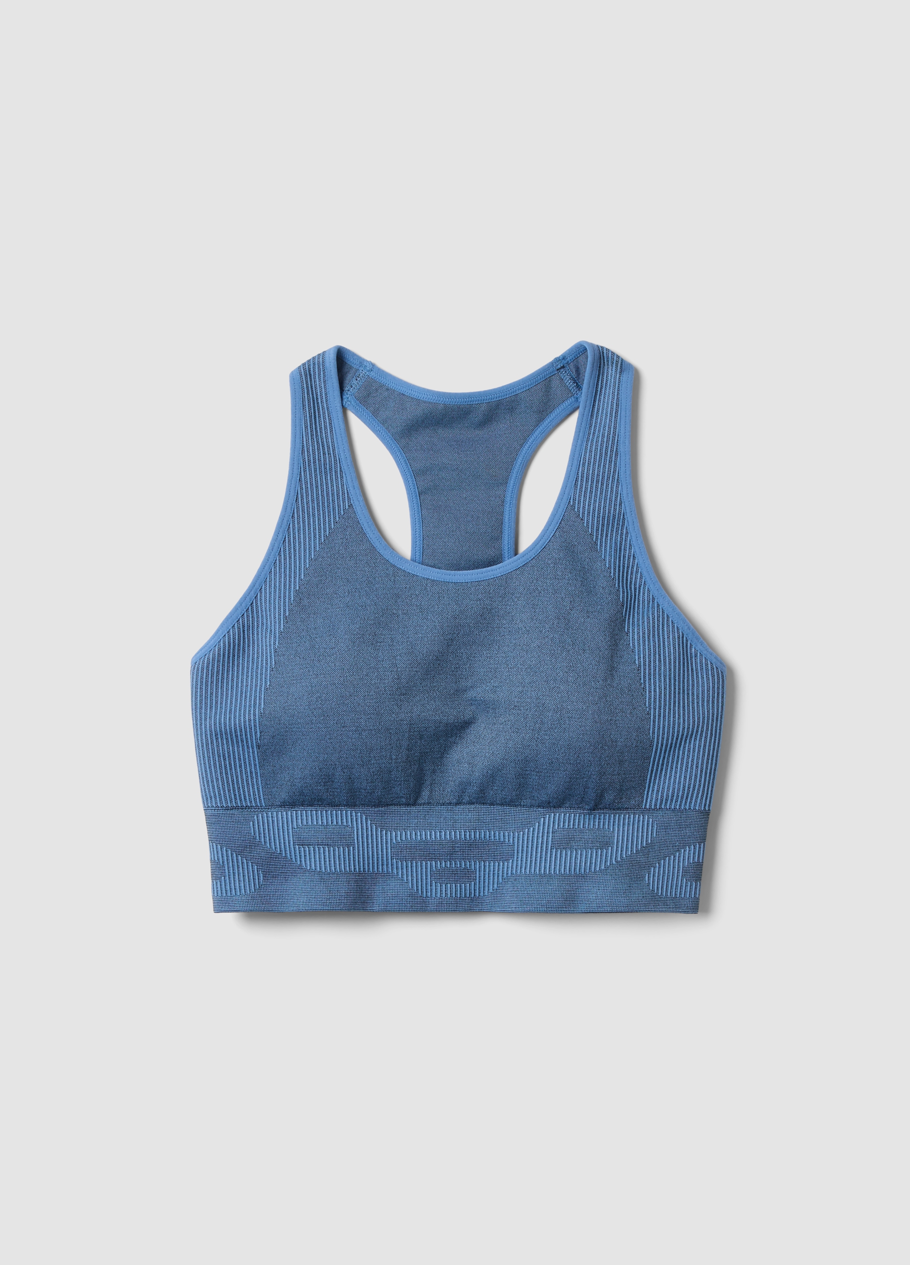 ALTAVIA, Reggiseno Sportivo Blu In Tessuto Elasticizzato Altavia Running, Donna, Blu, Taglia: M/L