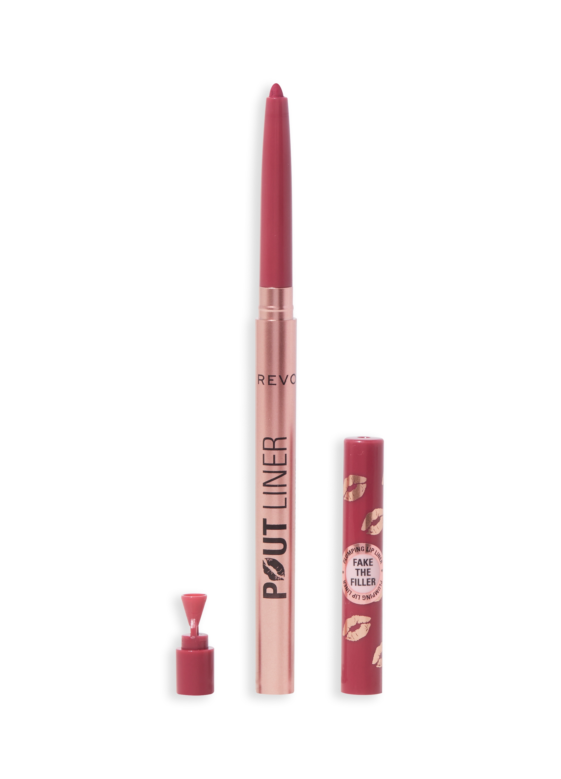 REVOLUTION, Pout Bomb Plumping Matita Labbra Jelly Berry Mauve, Donna, Viola, Taglia: FASUL