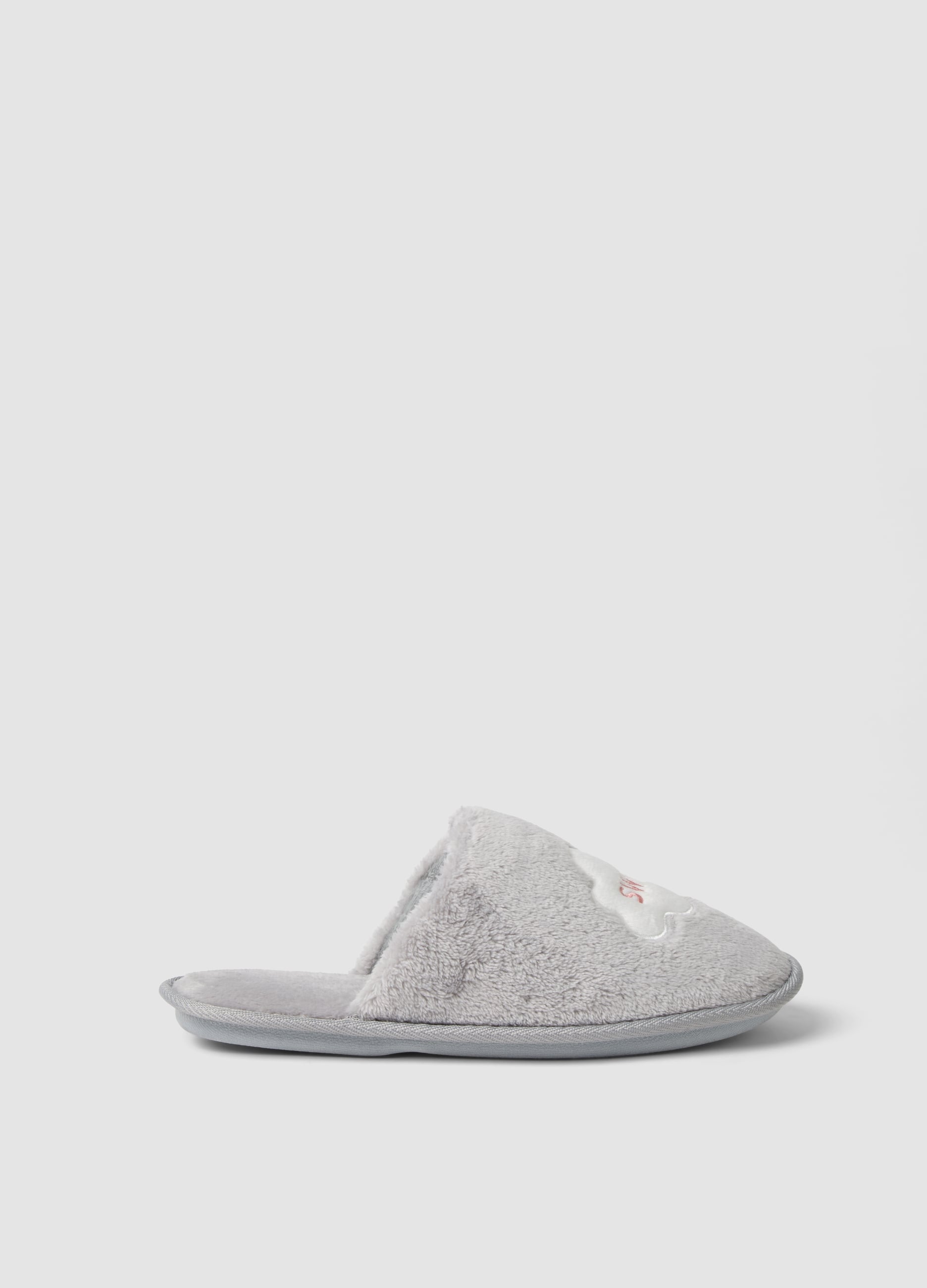 OVS, Pantofole Grigie Morbide Da Casa, Donna, Grigio, Taglia: 36-37
