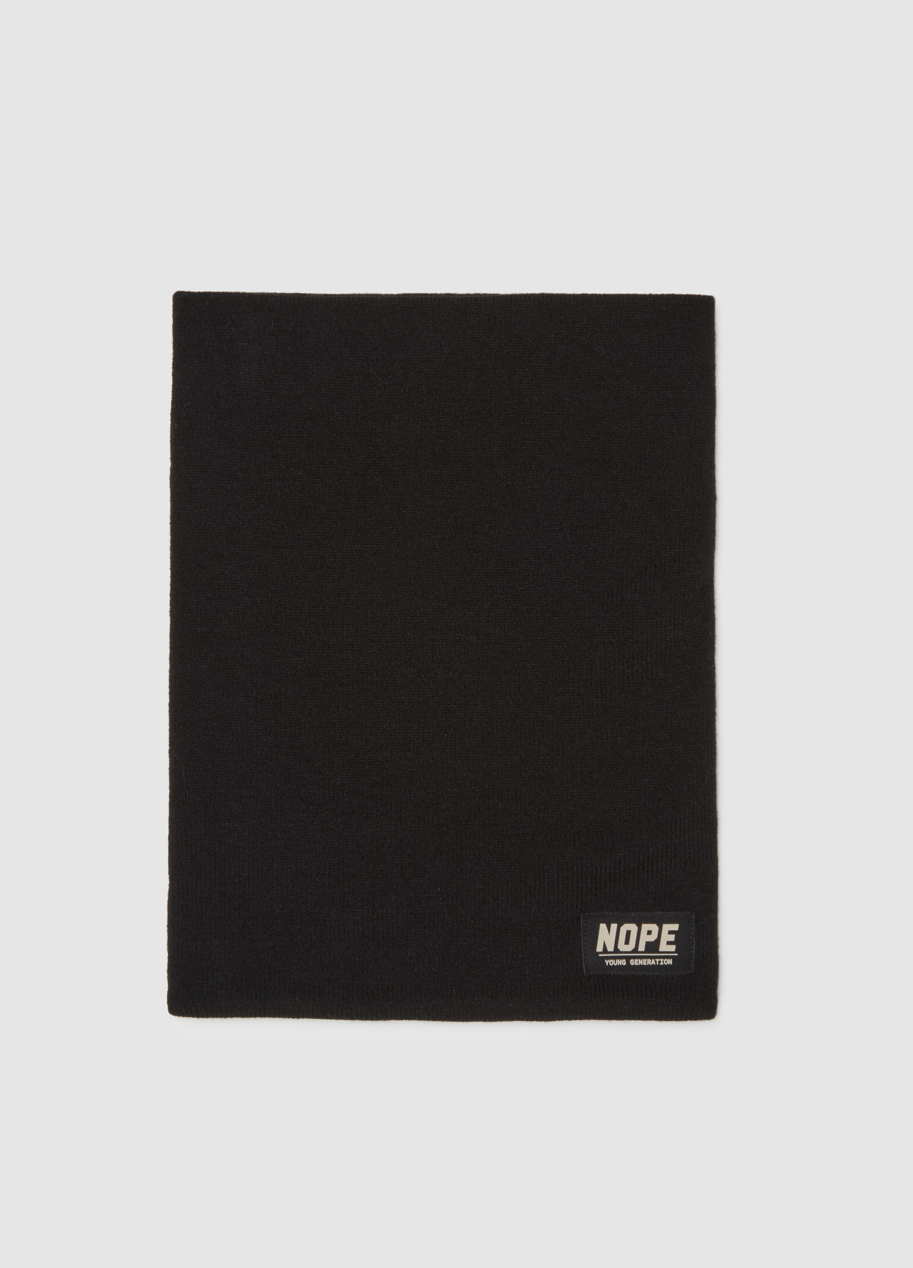 OVS KIDS, Bufanda Infantil De Tela Elástica Negra, Niño, Gunmetal, Talla: FASUL