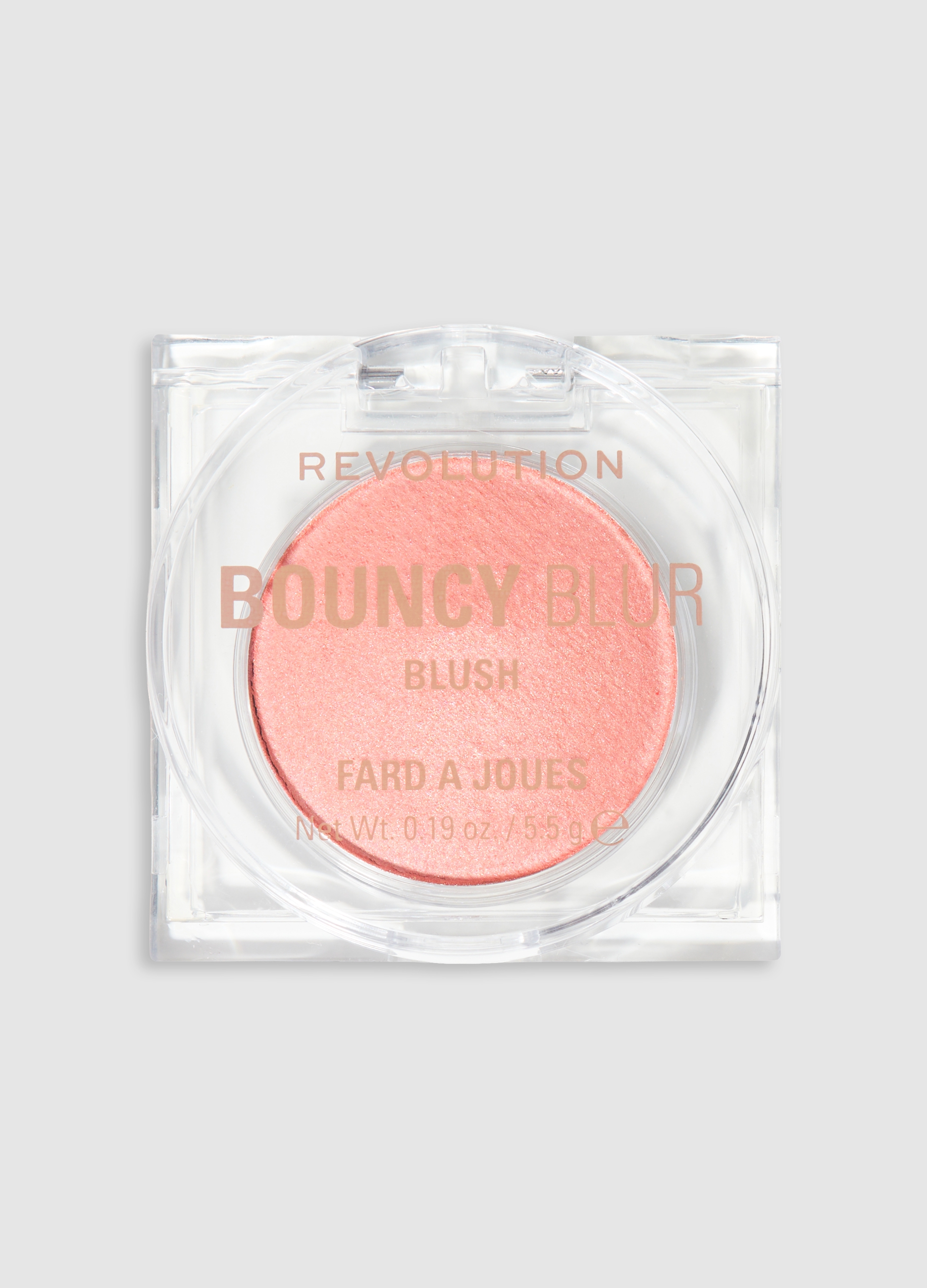 REVOLUTION, Bouncy Blur Blush Light As A Cloud Peachy Pink, Donna, Azzurro, Taglia: FASUL