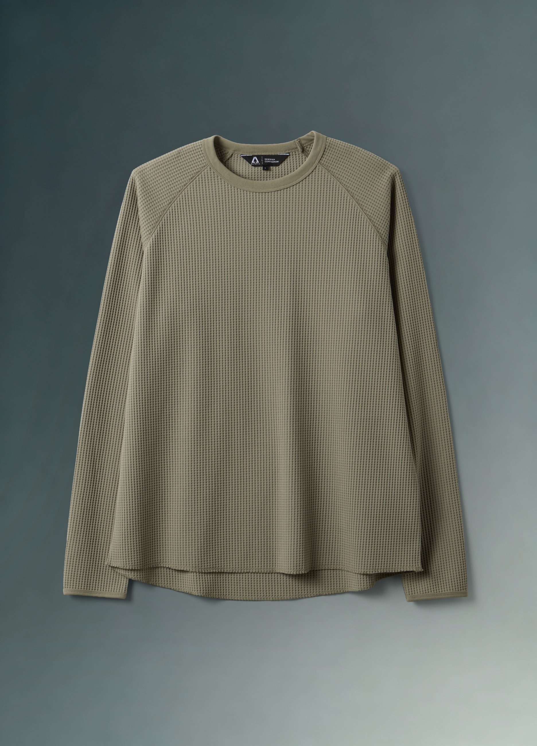 ALTAVIA, Camiseta De Manga Larga Altavia Con Deborah Compagnoni, Hombre, Verde salvia, Talla: S