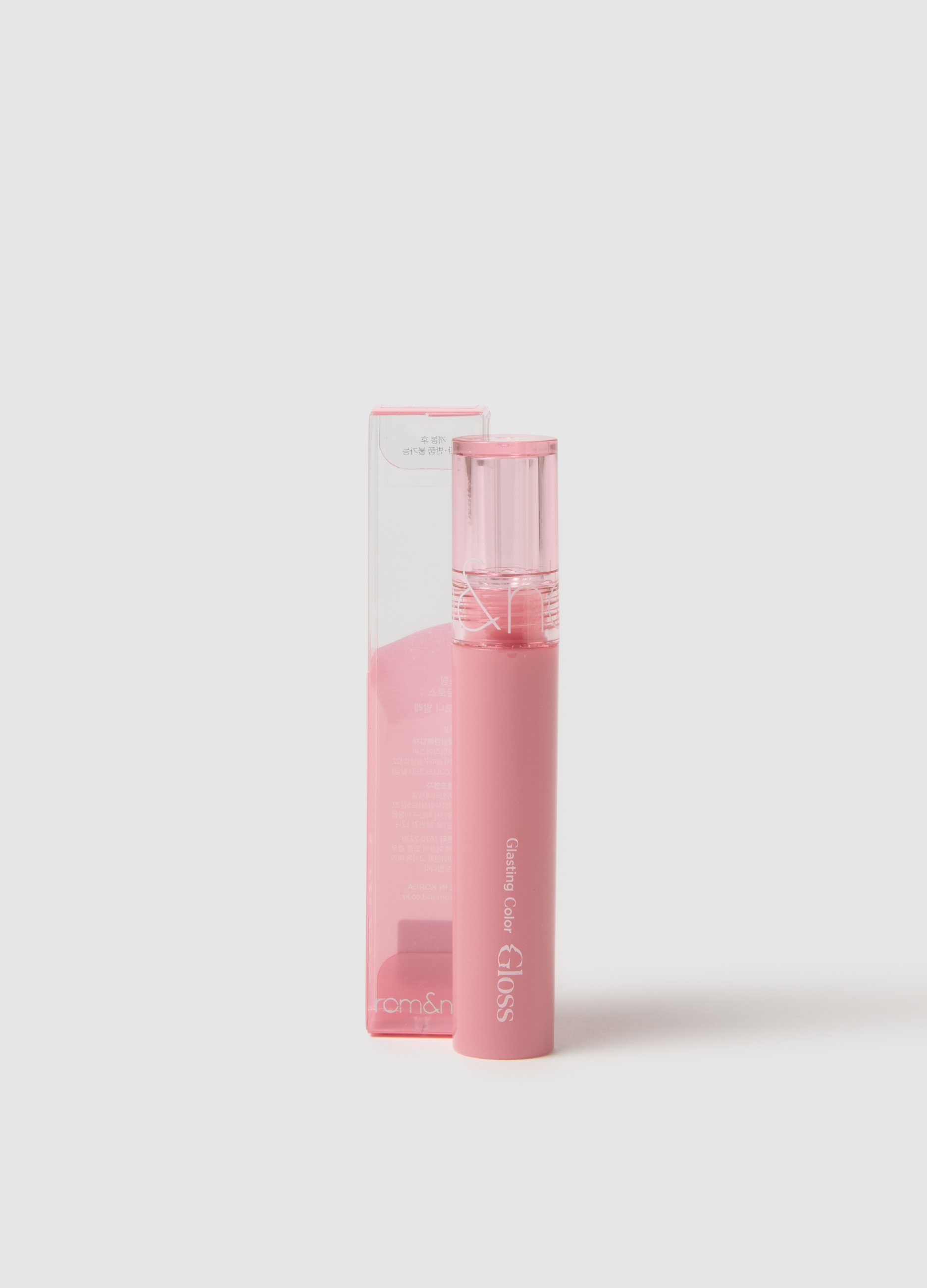 ROM&ND, Rom&nd Glasting Color Gloss 01 Peony Ballet Lucidalabbra Colorato - Make-up Coreano, Donna, Rosa, Taglia: FASUL