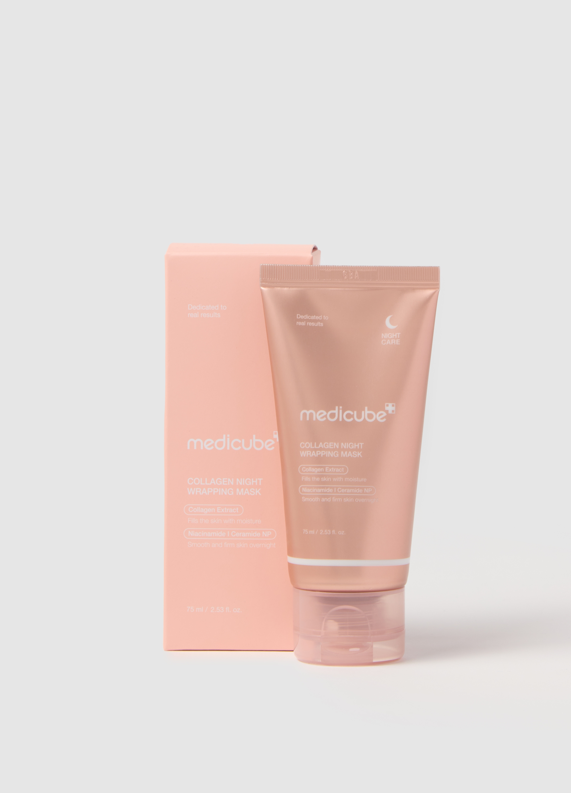 MEDICUBE, Medicube Collagen Night Wrapping Mask 75ml - Skincare Coreana, Donna, Bianco, Taglia: FASUL