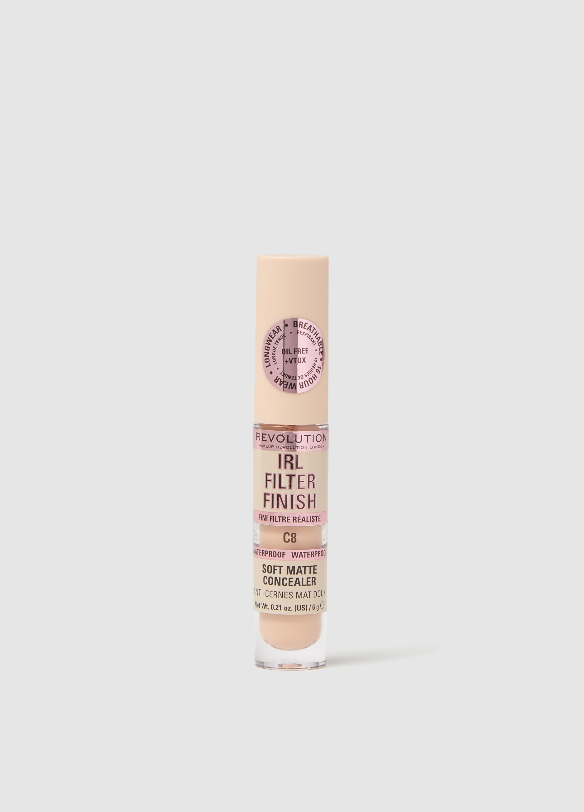 REVOLUTION, Irl Filter Finish Correttore C8, Donna, Rosa, Taglia: FASUL