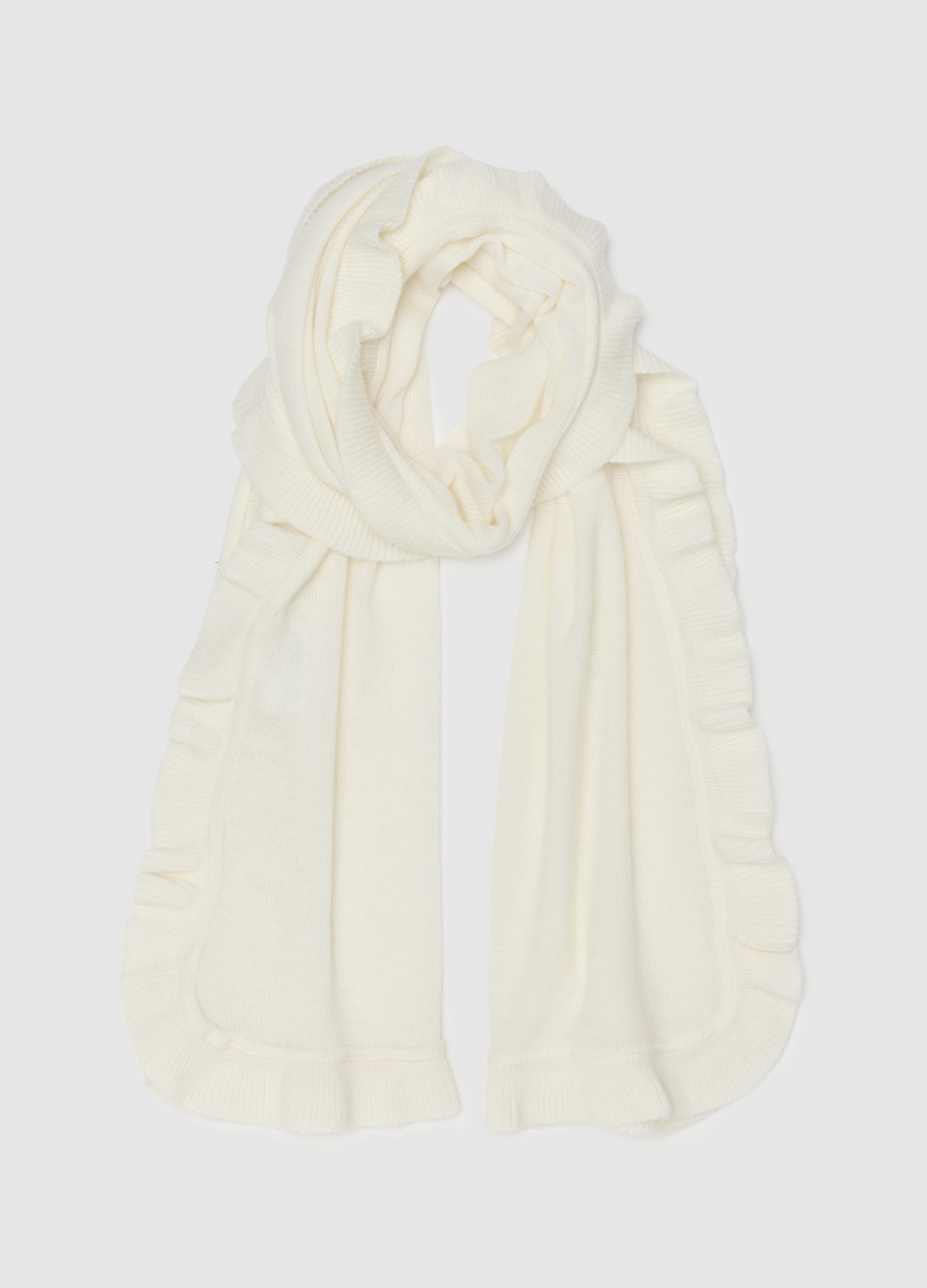 OVS, Sciarpa Grigia, Donna, Grigio, Taglia: ONE SIZE