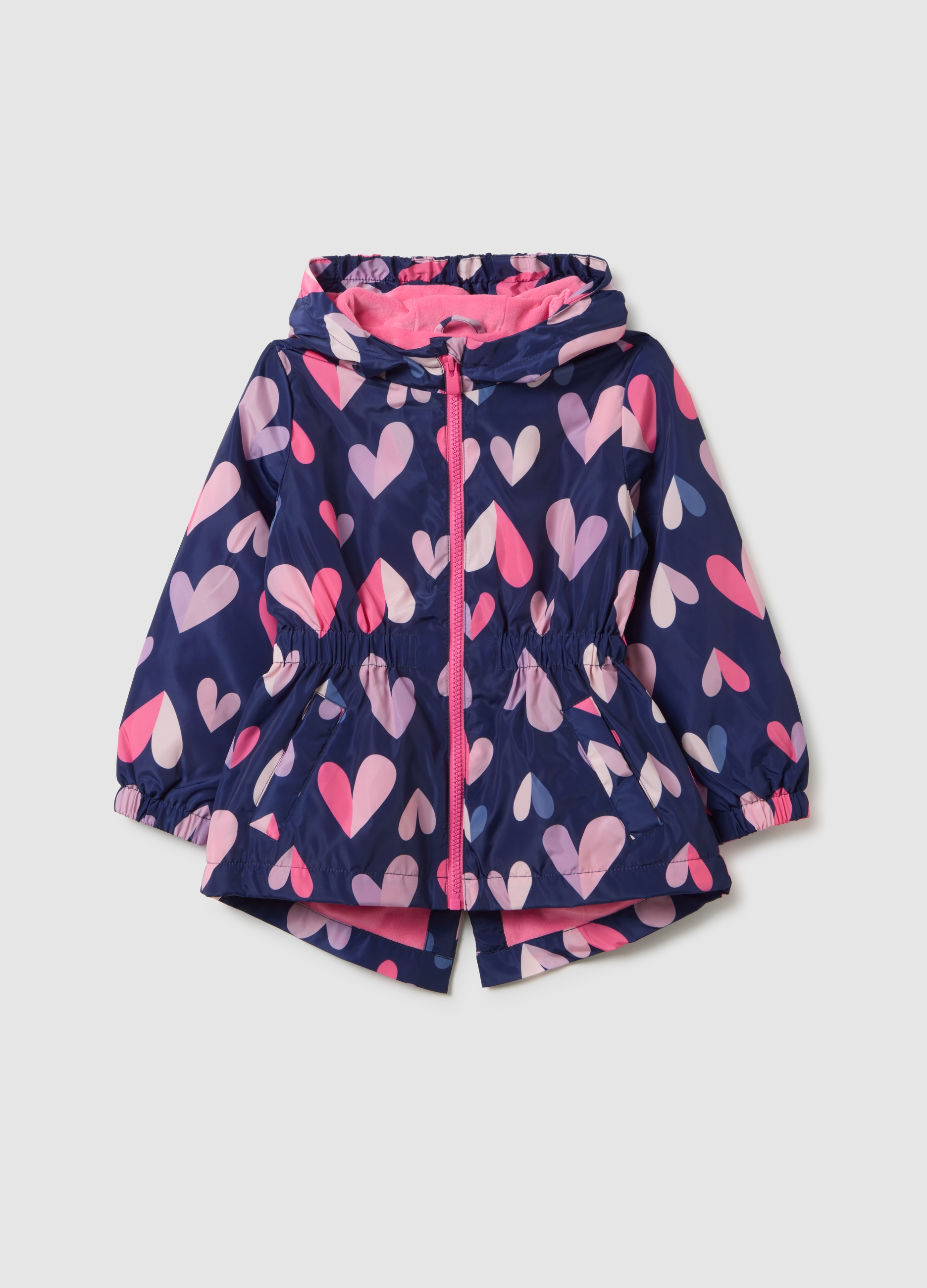 OVS, Chaqueta Multicolor Regular Fit Para Niña, Niña, Azul/rosa, Talla: 4-5