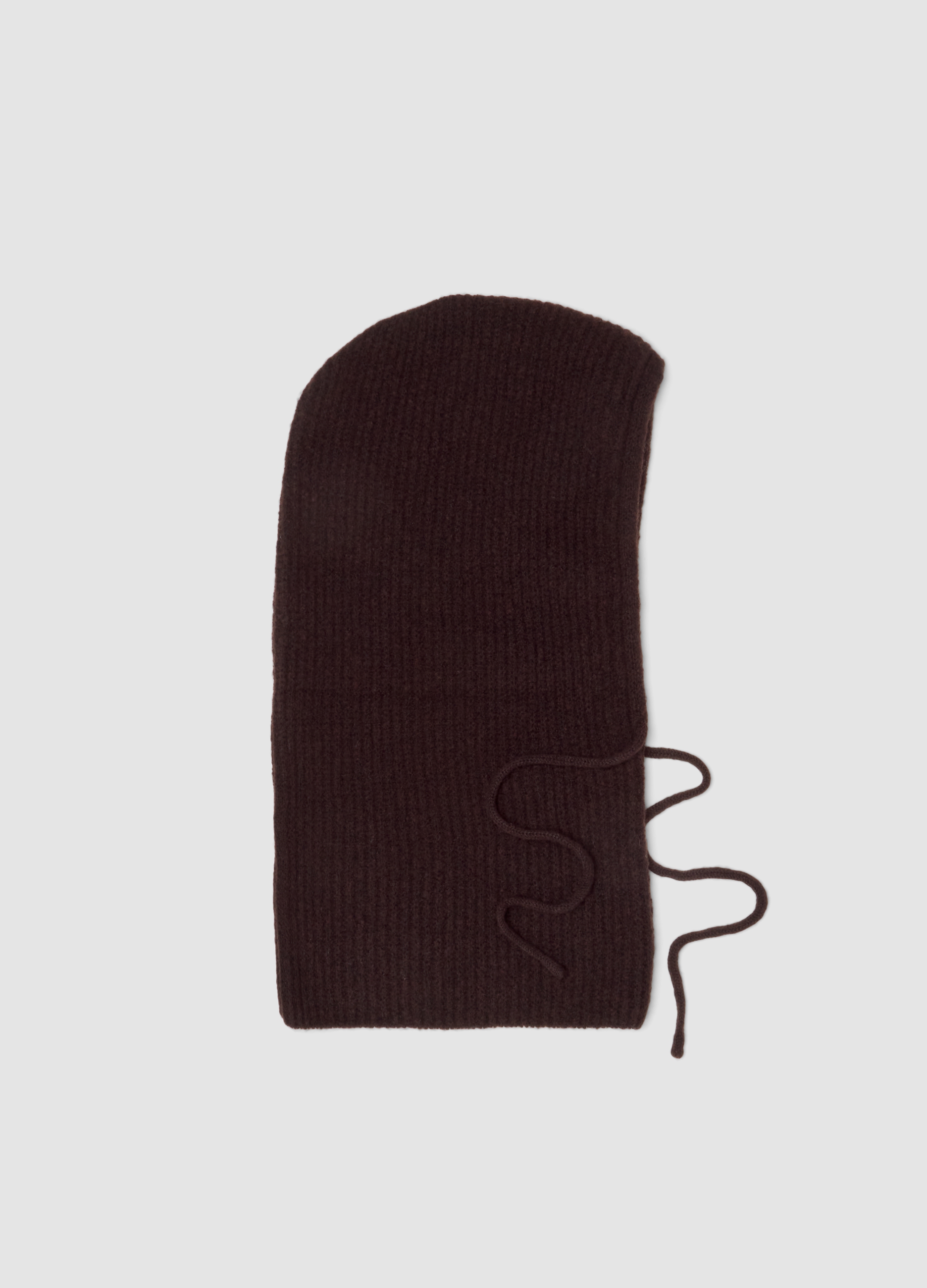 OVS, Balaclava Marrone In Lana Elasticizzato A Maglia Jersey, Donna, Marrone, Taglia: ONE SIZE