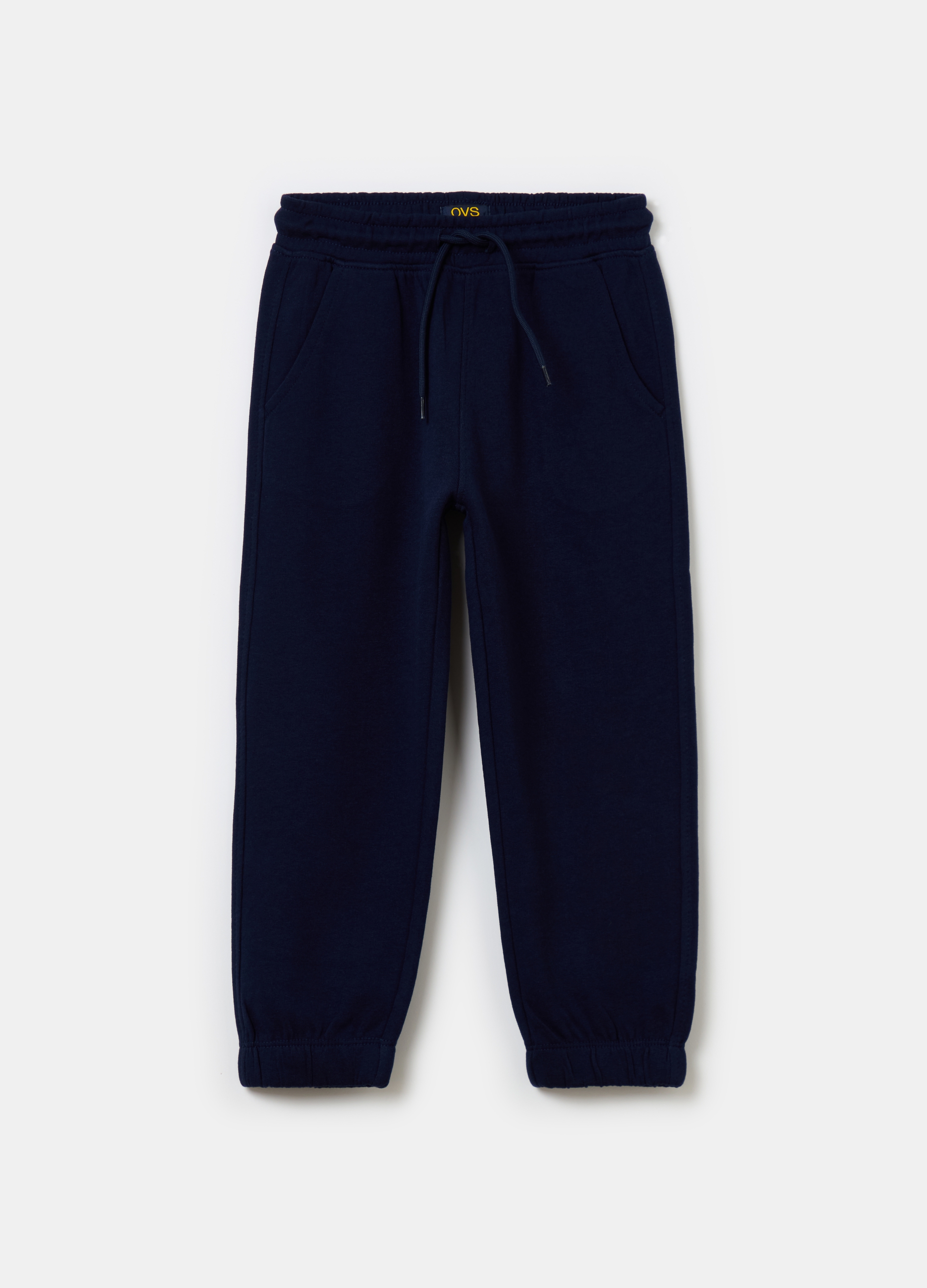 OVS, Joggers Con Coulisse E Profili Elasticati, Bambino, Blu, Taglia: 7-8