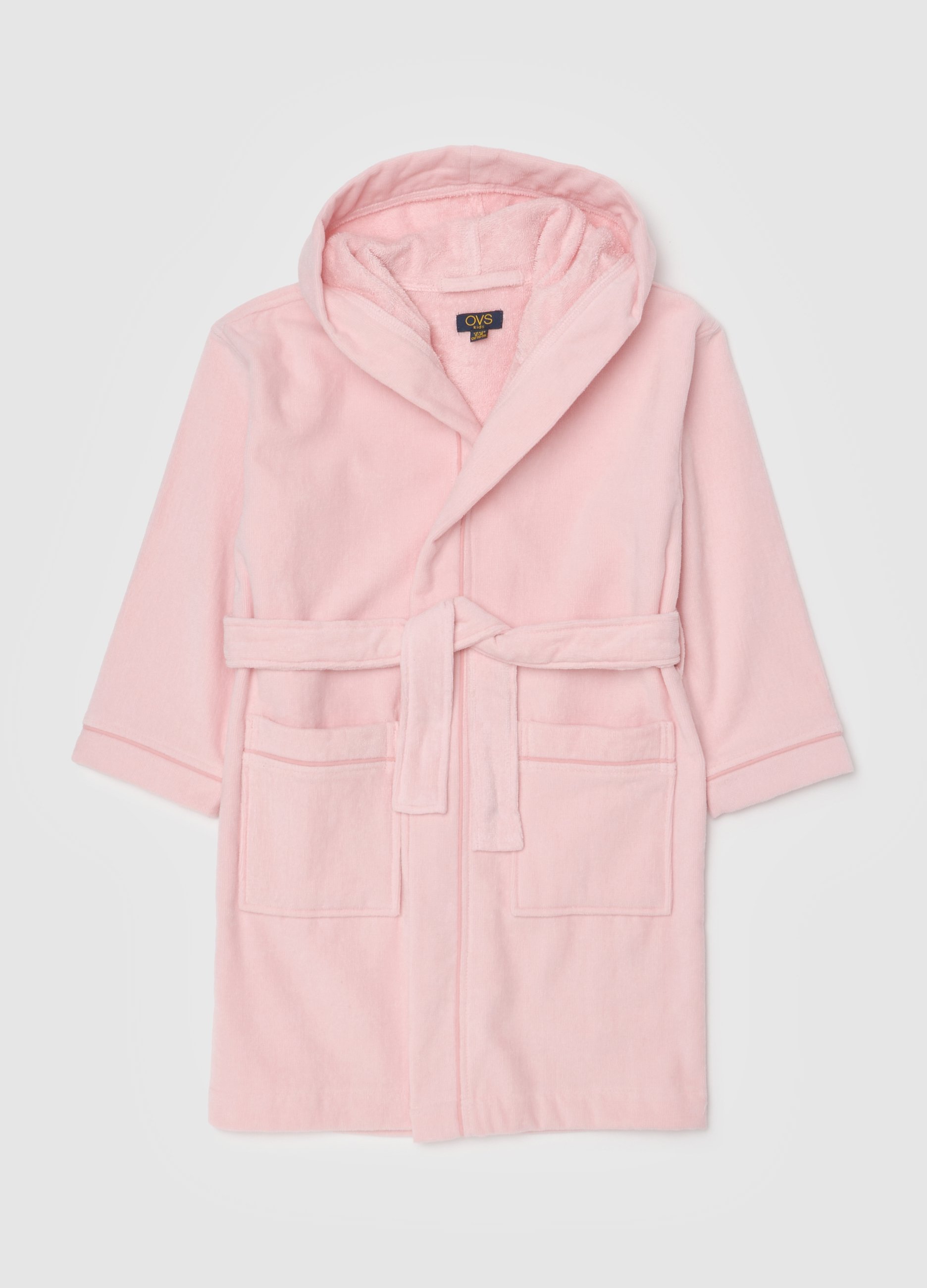 OVS, Rosa Baumwoll-bademantel Für Mädchen, Mädchen, Rosa, Größe: 3-4