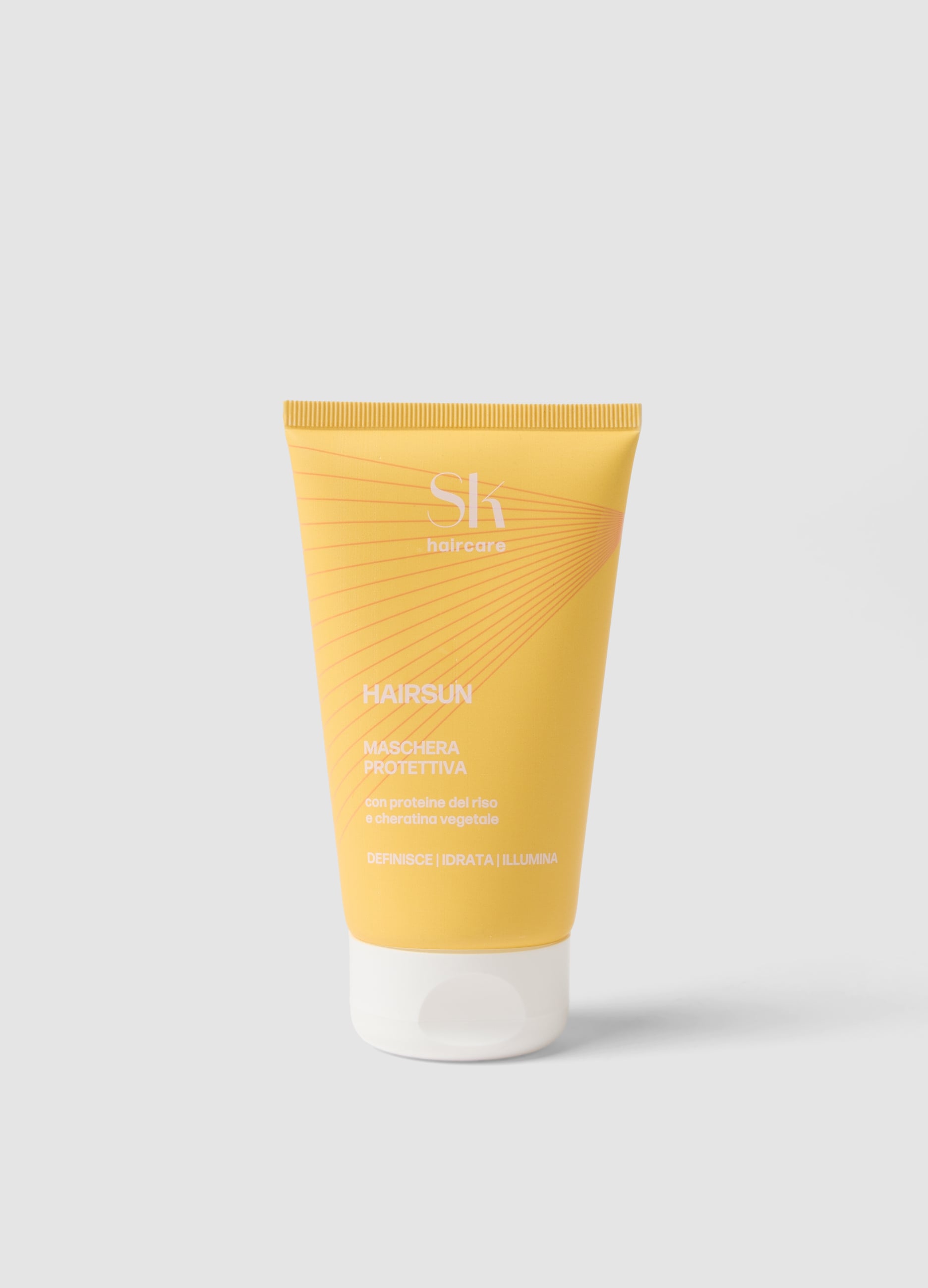 SHK, Maschera Capelli Protettiva Hairsun 150ml, Unisex, Bianco, Taglia: FASUL