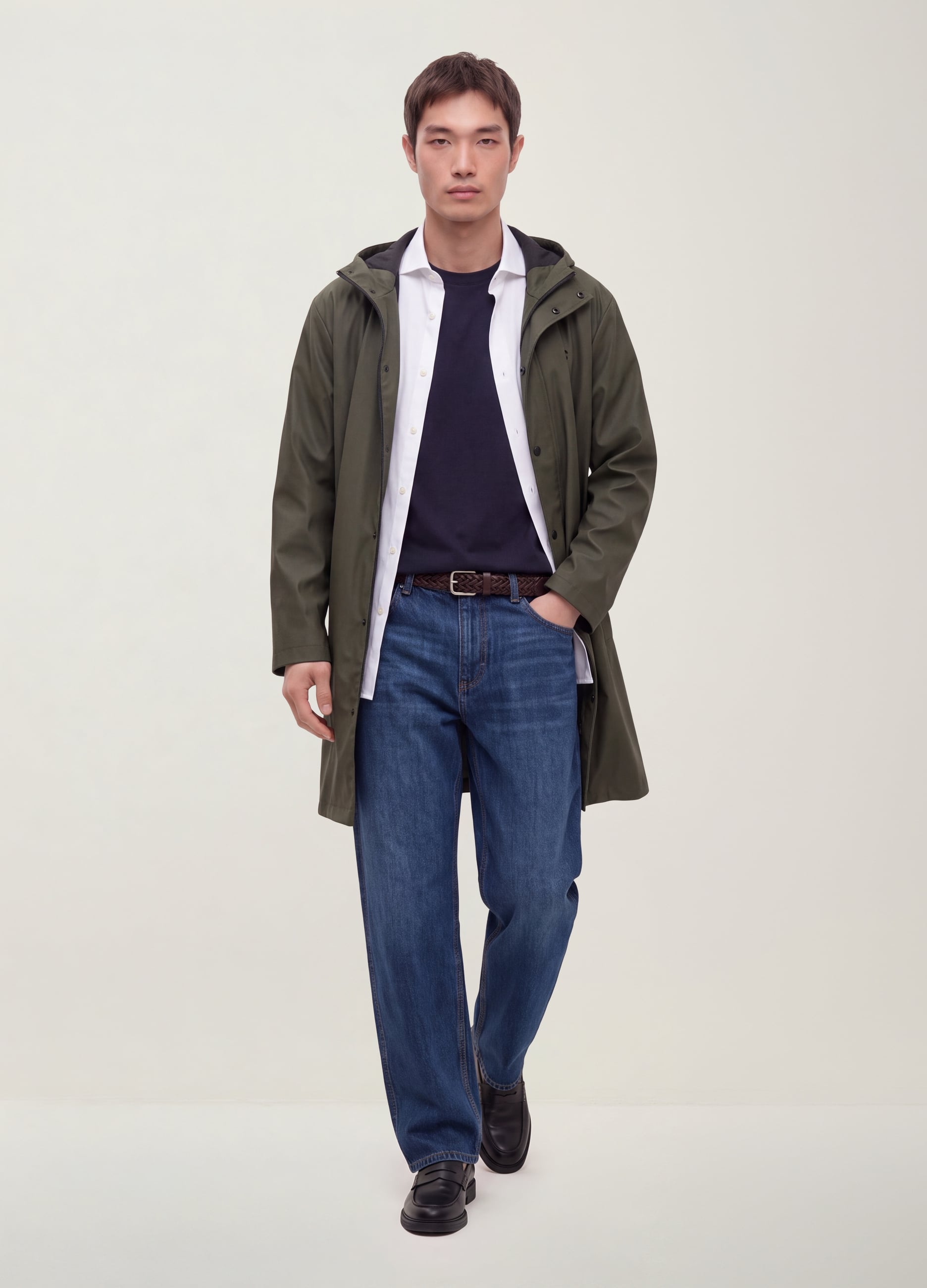 REPUBLIC OF DENIM, Jeans Denim In Puro Cotone Relaxed Fit, Uomo, Denim, Taglia: 50