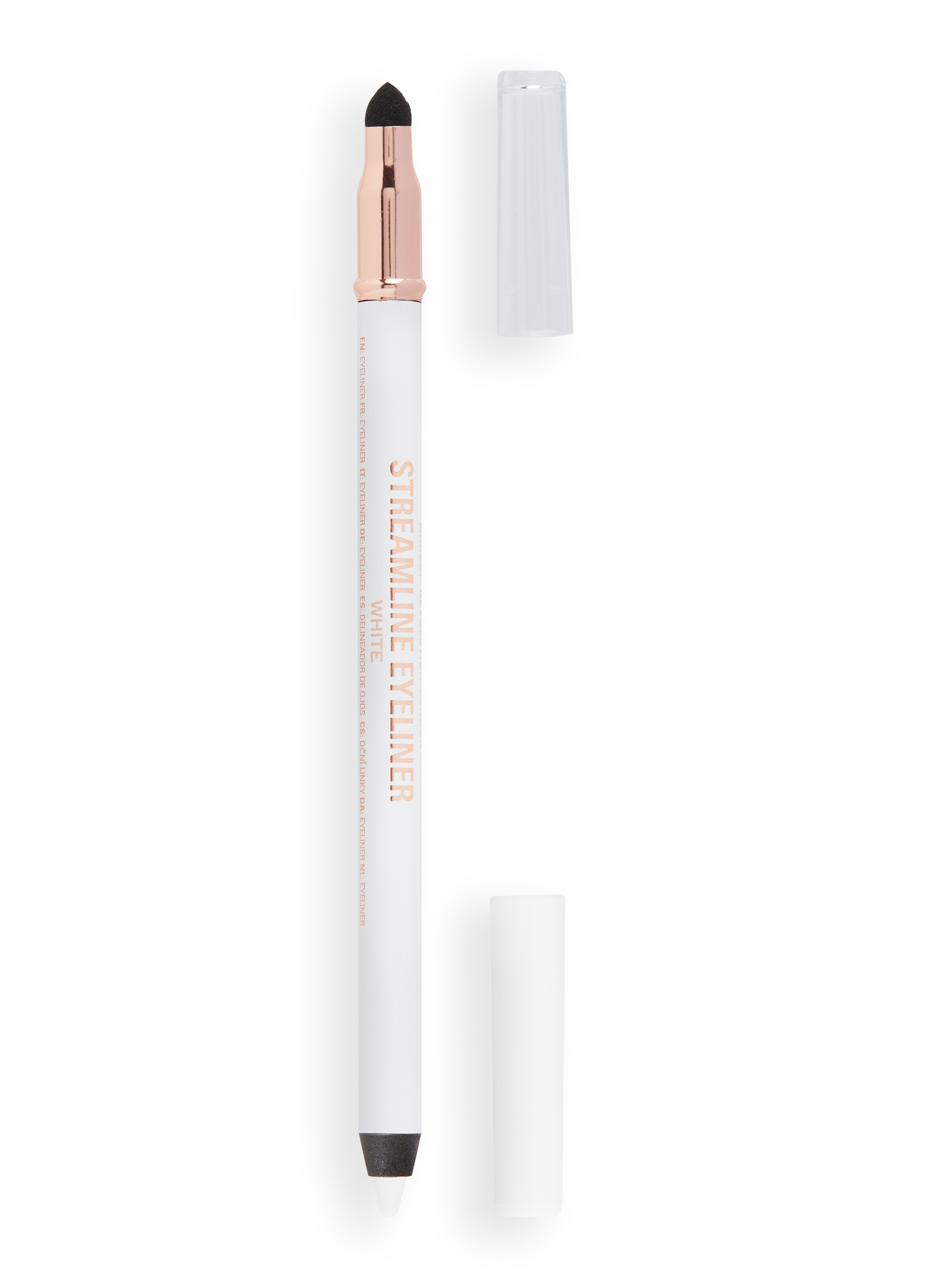 Revolution , Streamline Waterline Matita Occhi White, Donna, Bianco, Taglia: FASUL