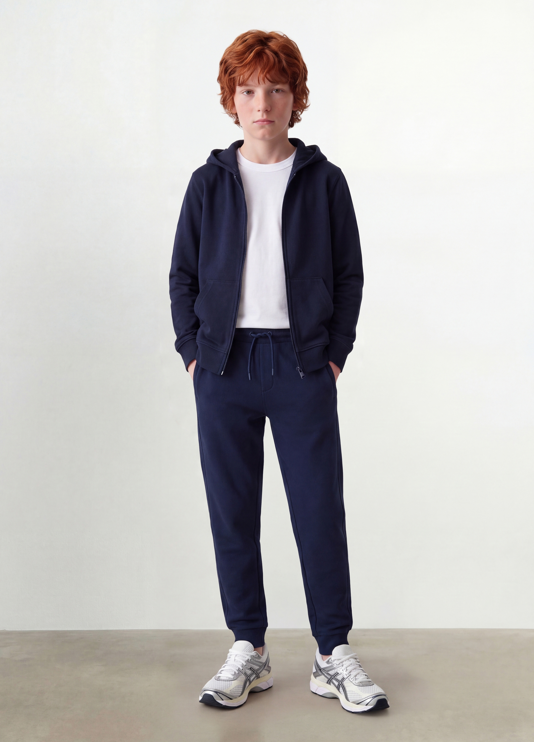 OVS KIDS, Pantaloni Jogger Blu In Cotone Organico, Bambino, Blu, Taglia: 11-12