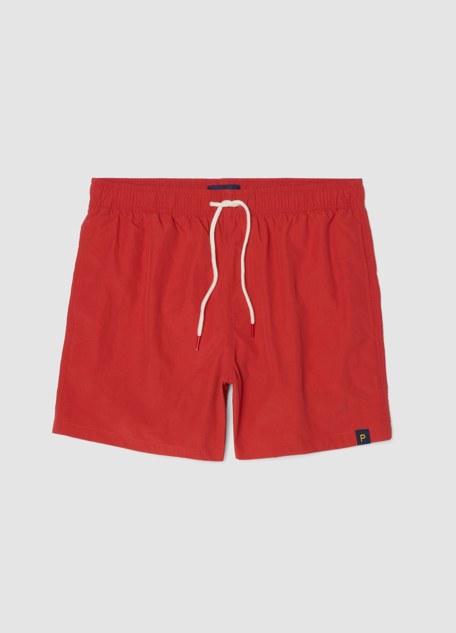 PIOMBO, Bóxer De Baño Rojo Con Cintura Elástica Y Cordón, Hombre, Rojo Claro, Talla: XXL