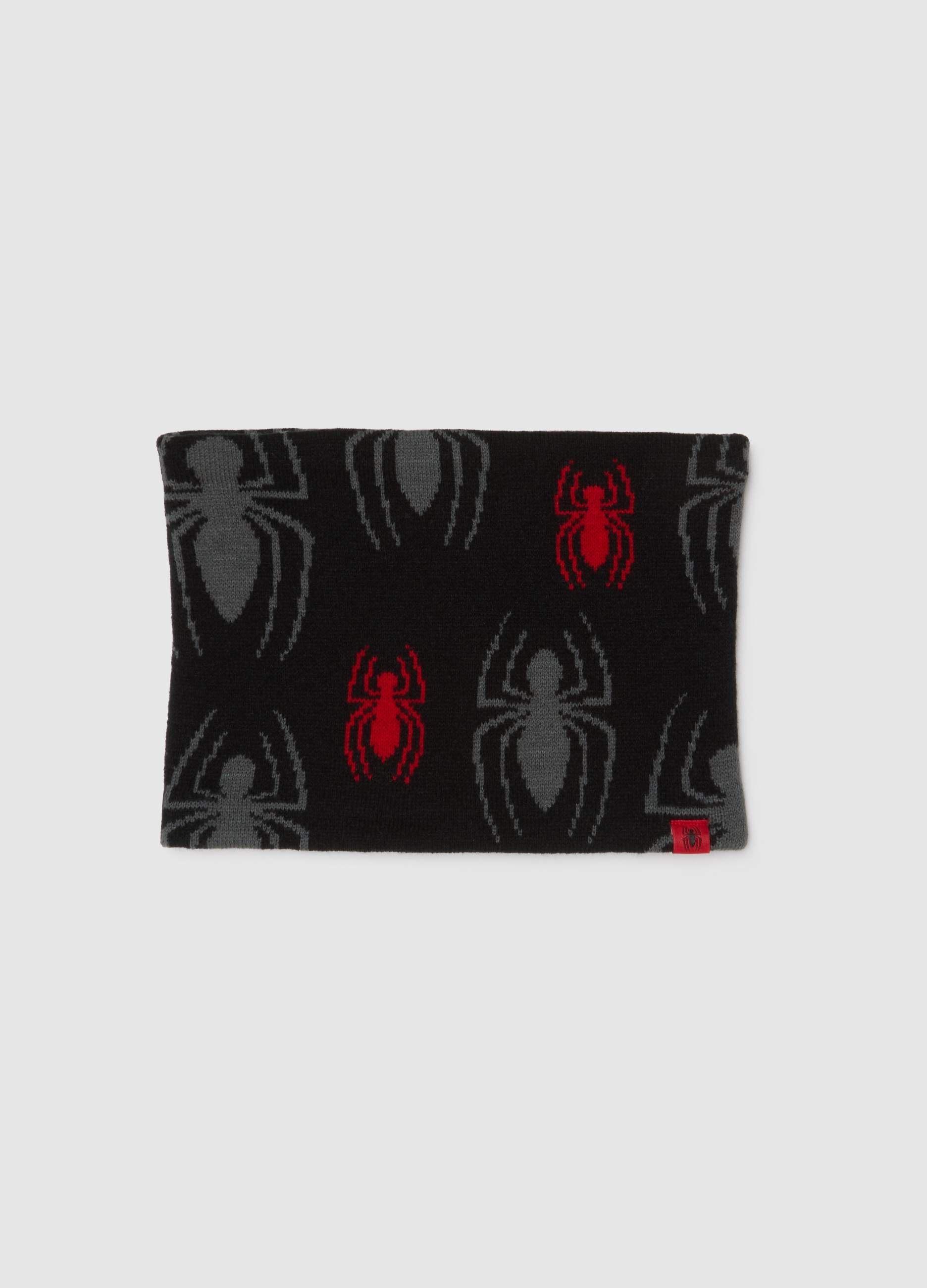 MARVEL, Scaldacollo Nero Da Bambino Con Stampe Spider-man, Multicolor, Taglia: ONE SIZE