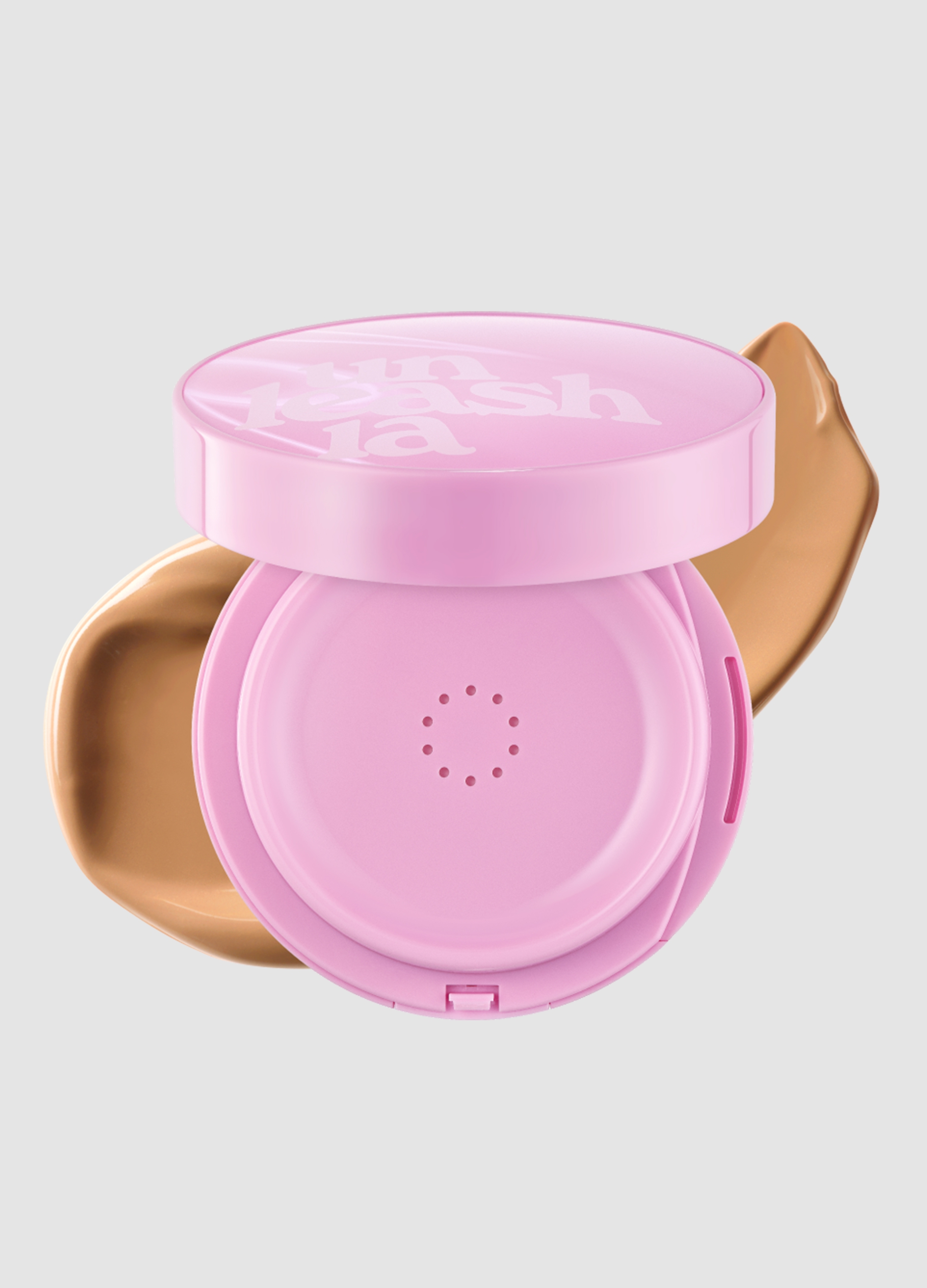 UNLEASHIA, Don't Touch Glass Pink Cushion Re-feel 33n Mirage - Make-up Coreano, Donna, Multicolor, Taglia: FASUL