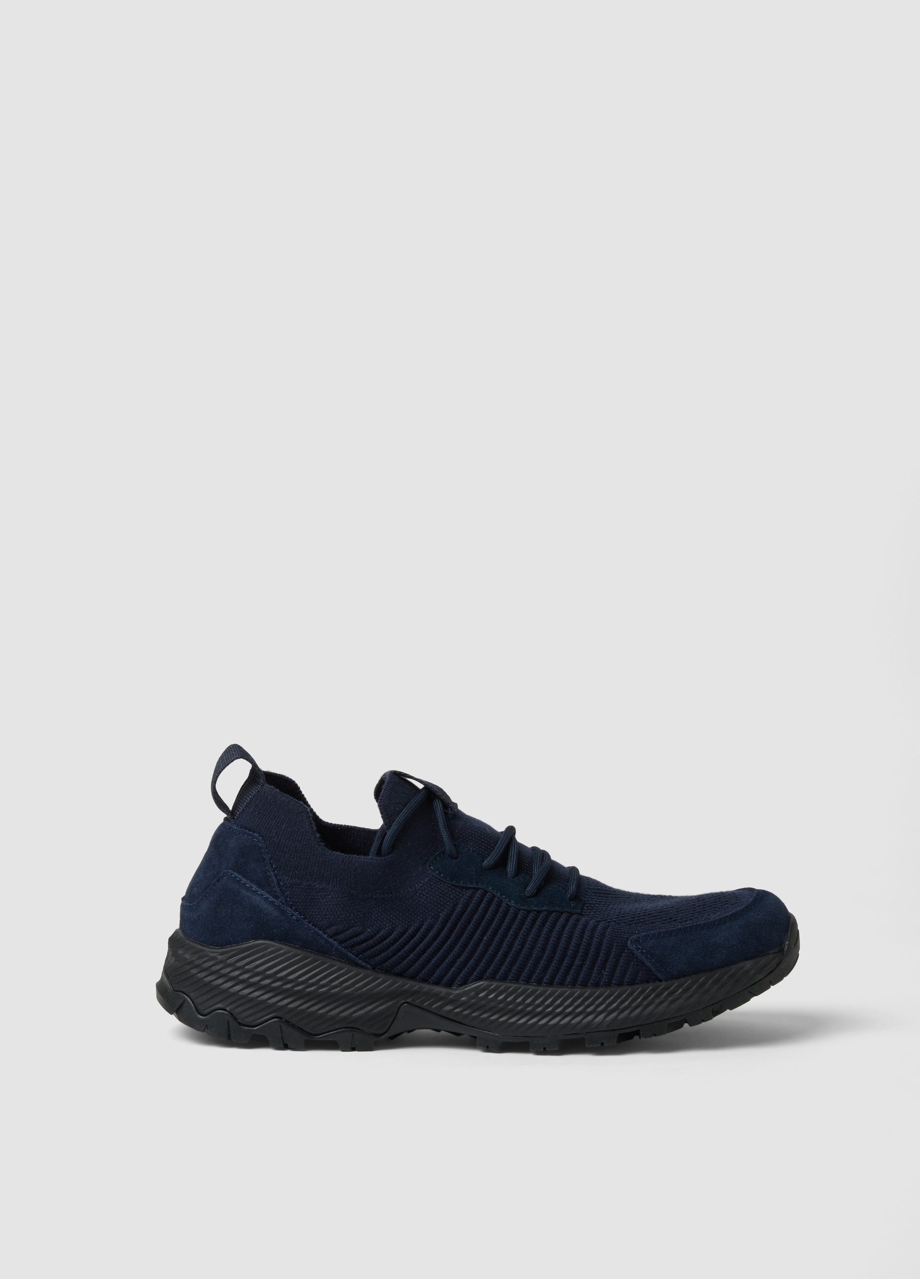 Piombo Tech, Sneakers Blu Con Suola Carrarmato, Uomo, Blu, Taglia: 41