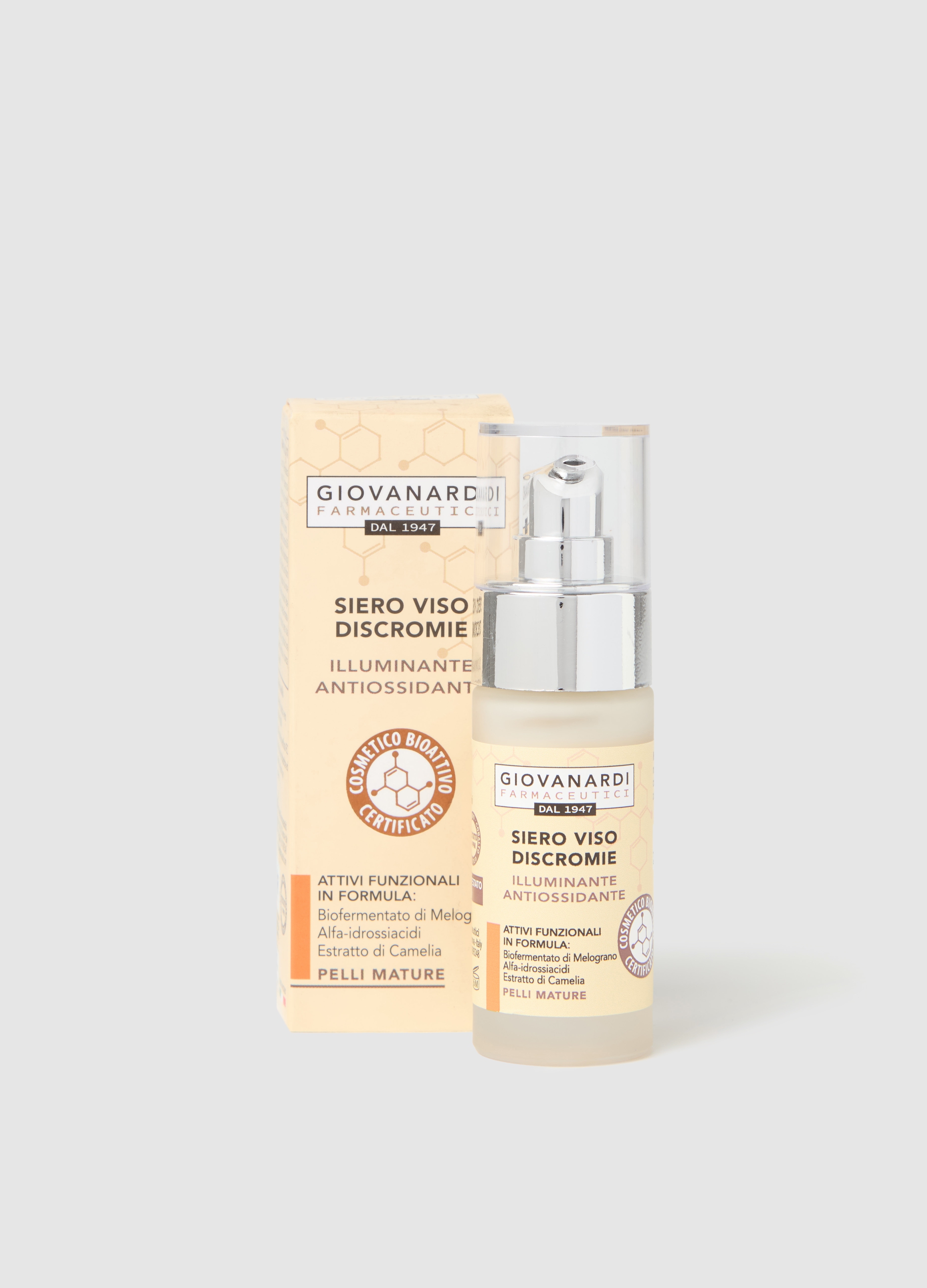 GIOVANARDI FARMACEUTICI, Siero Viso, Donna, Bianco, Taglia: FASUL