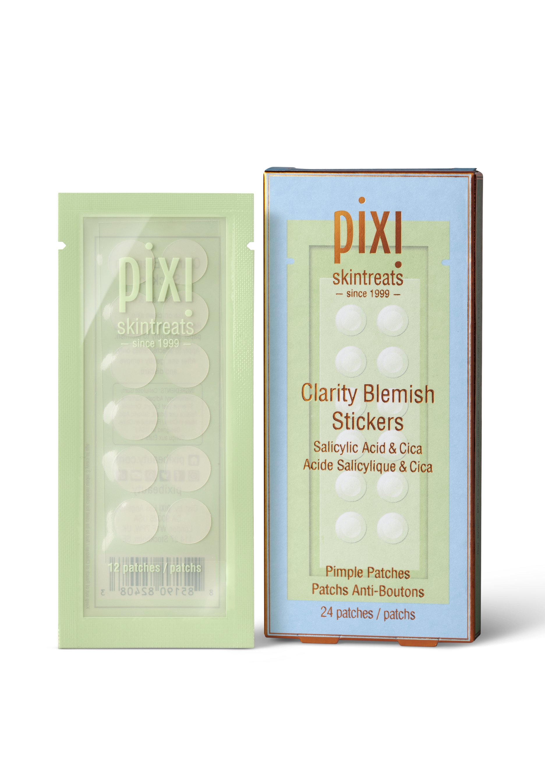 PIXI, Pixi Clarity Blemish Stickers 24 Patches, Donna, Trasparente, Taglia: FASUL