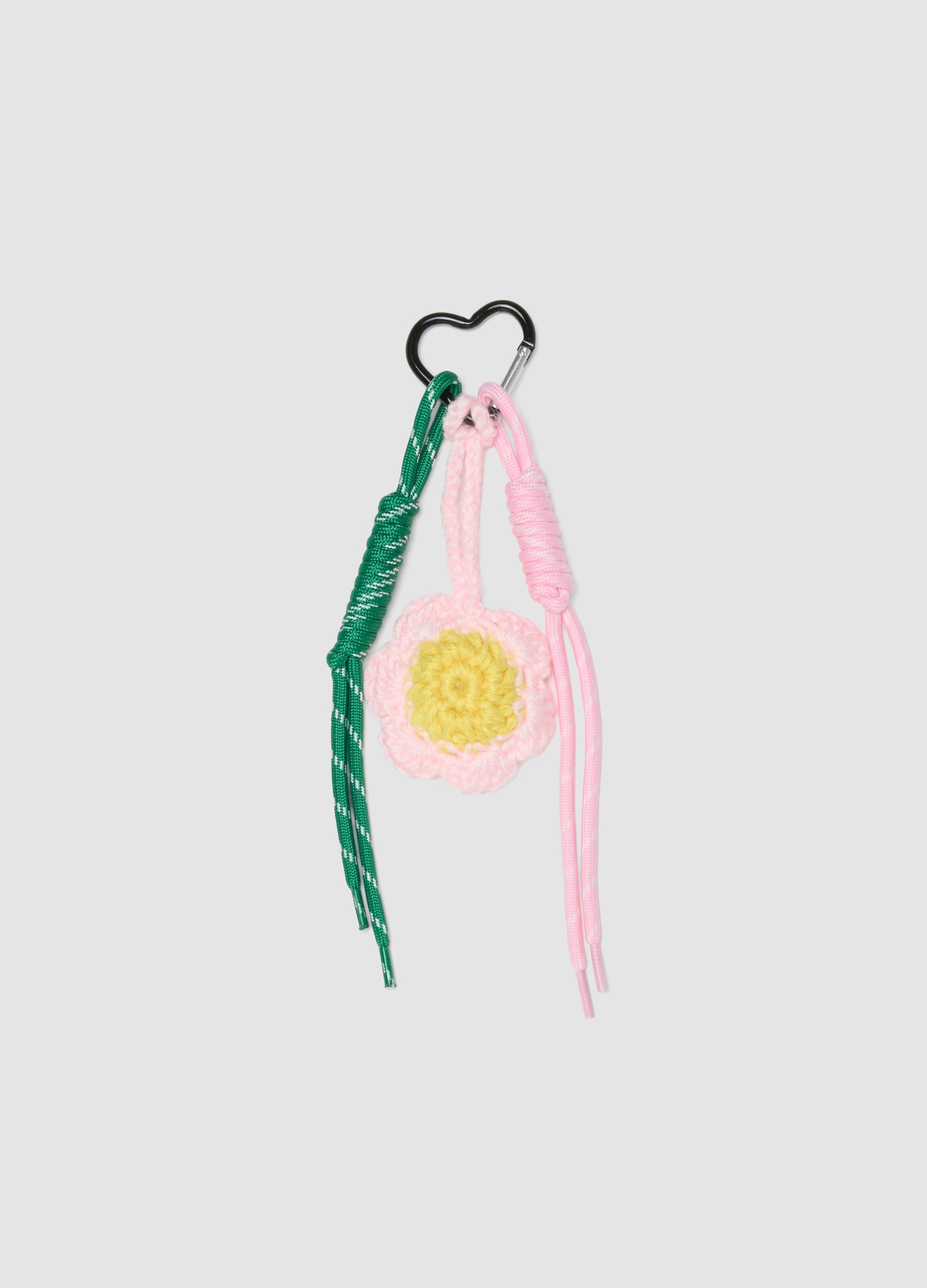 OVS, Portachiavi Multicolor Con Fiore, Donna, Multicolor, Taglia: ONE SIZE