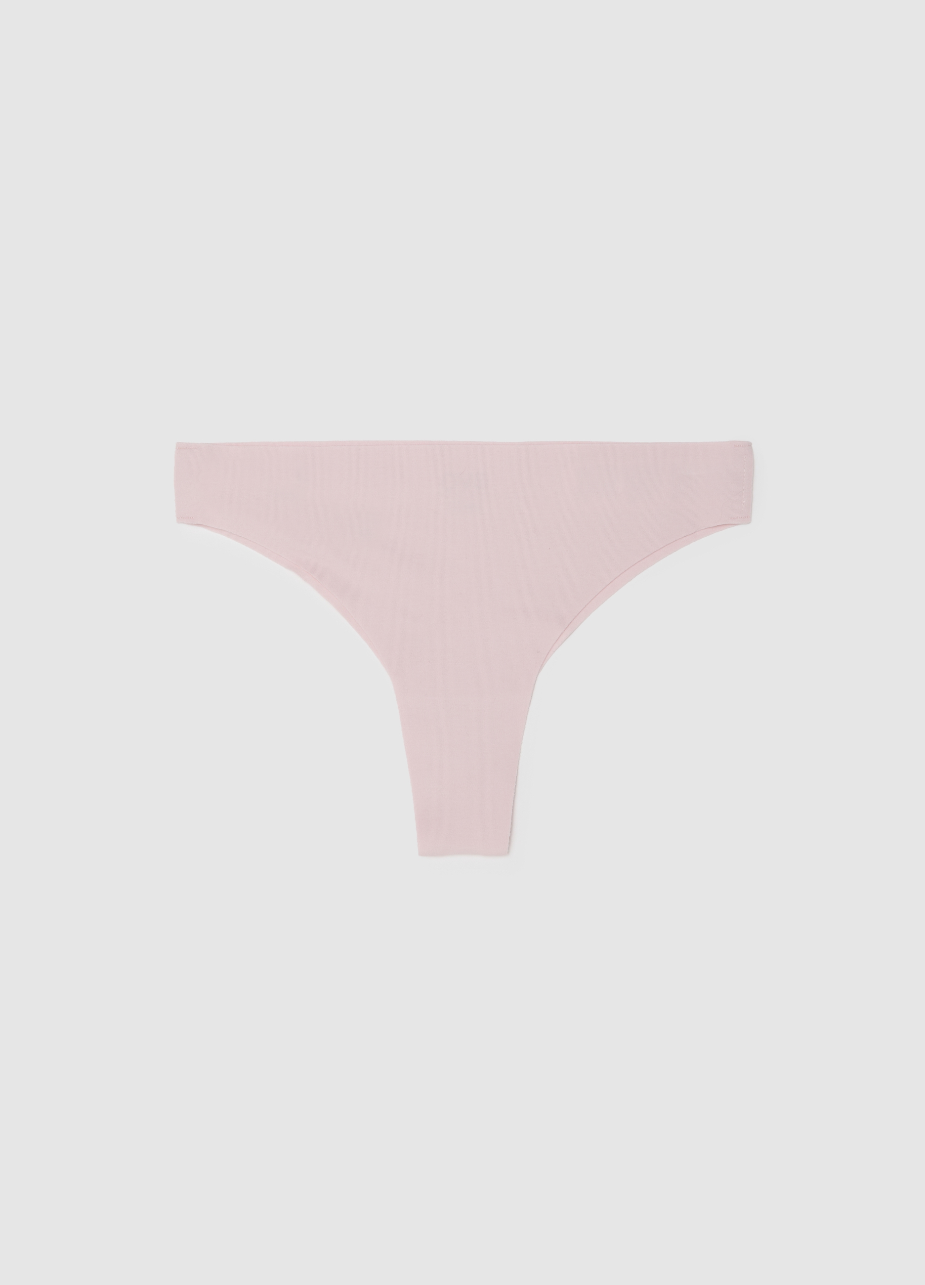 Bragas Brasileñas De Algodón Elástico Rosa, Ajuste Regular, Mujer, Rosa Claro, Talla: 2