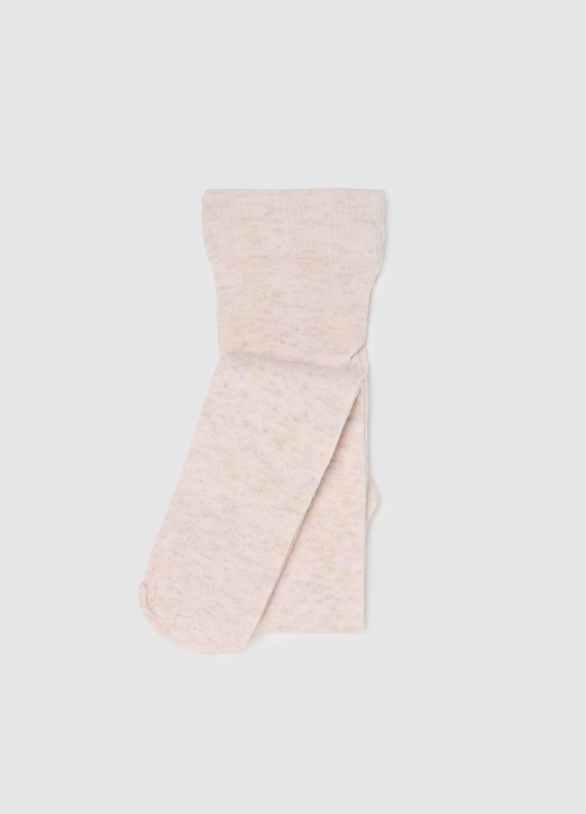 FAGOTTINO, Collant Beige Con Fibre Metalliche, Niña, Beige, Talla: 24-30