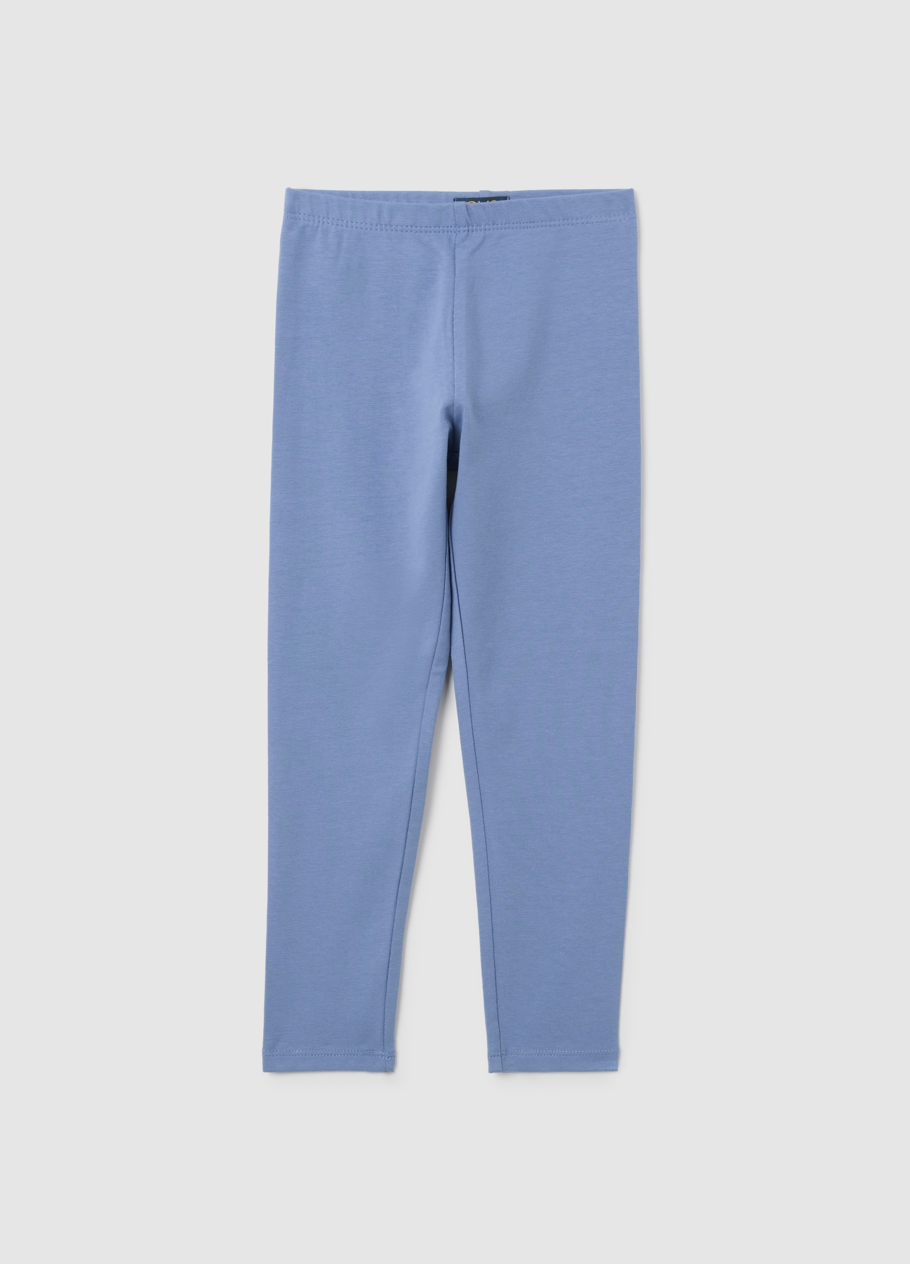 OVS, Mädchen Leggings Aus Elastischer Baumwolle In Blau, Mädchen, Azurblau, Größe: 9-10