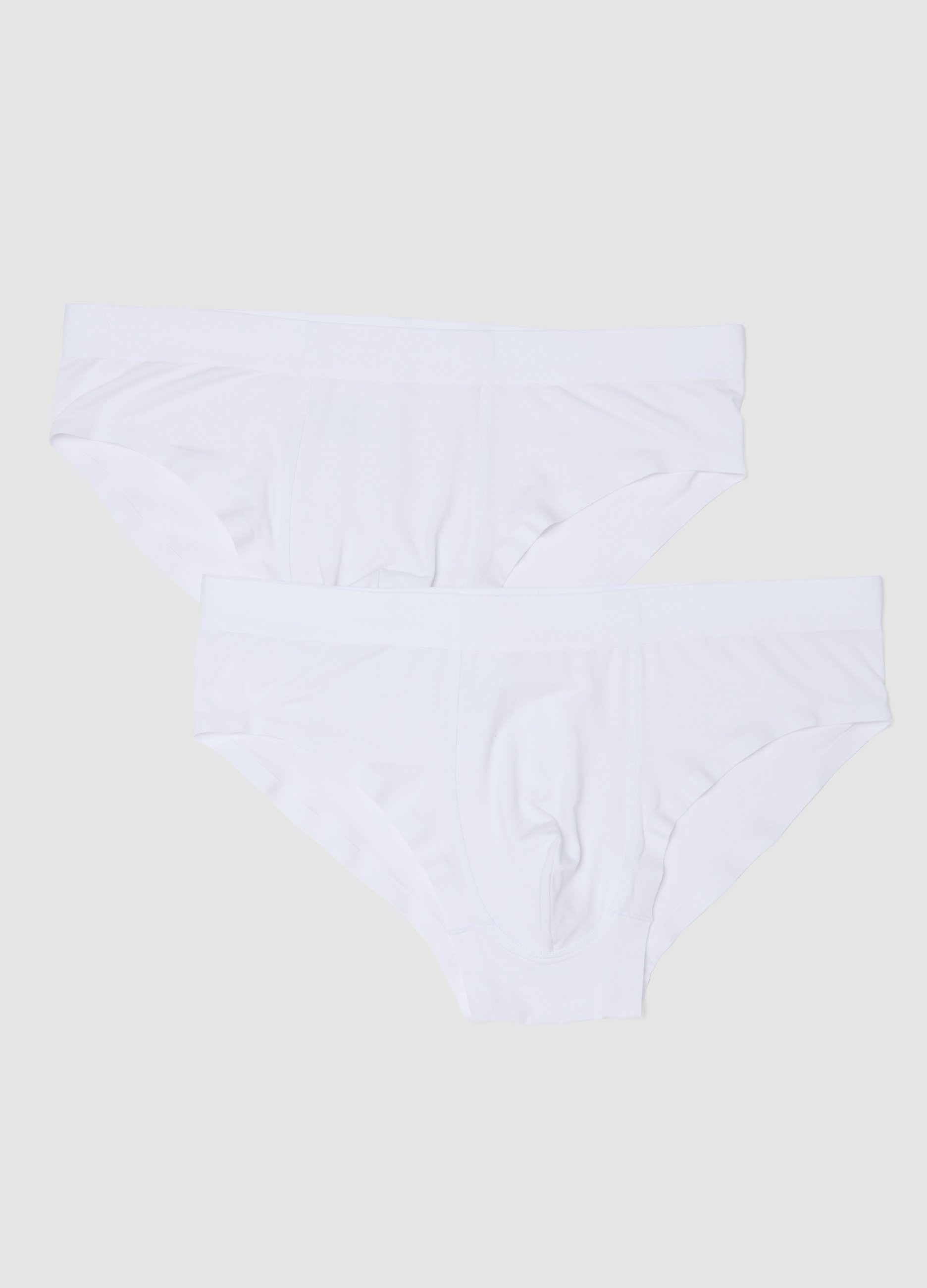 OVS, Bipack Slip In Modal Elasticizzato Bianco, Uomo, Bianco, Taglia: M