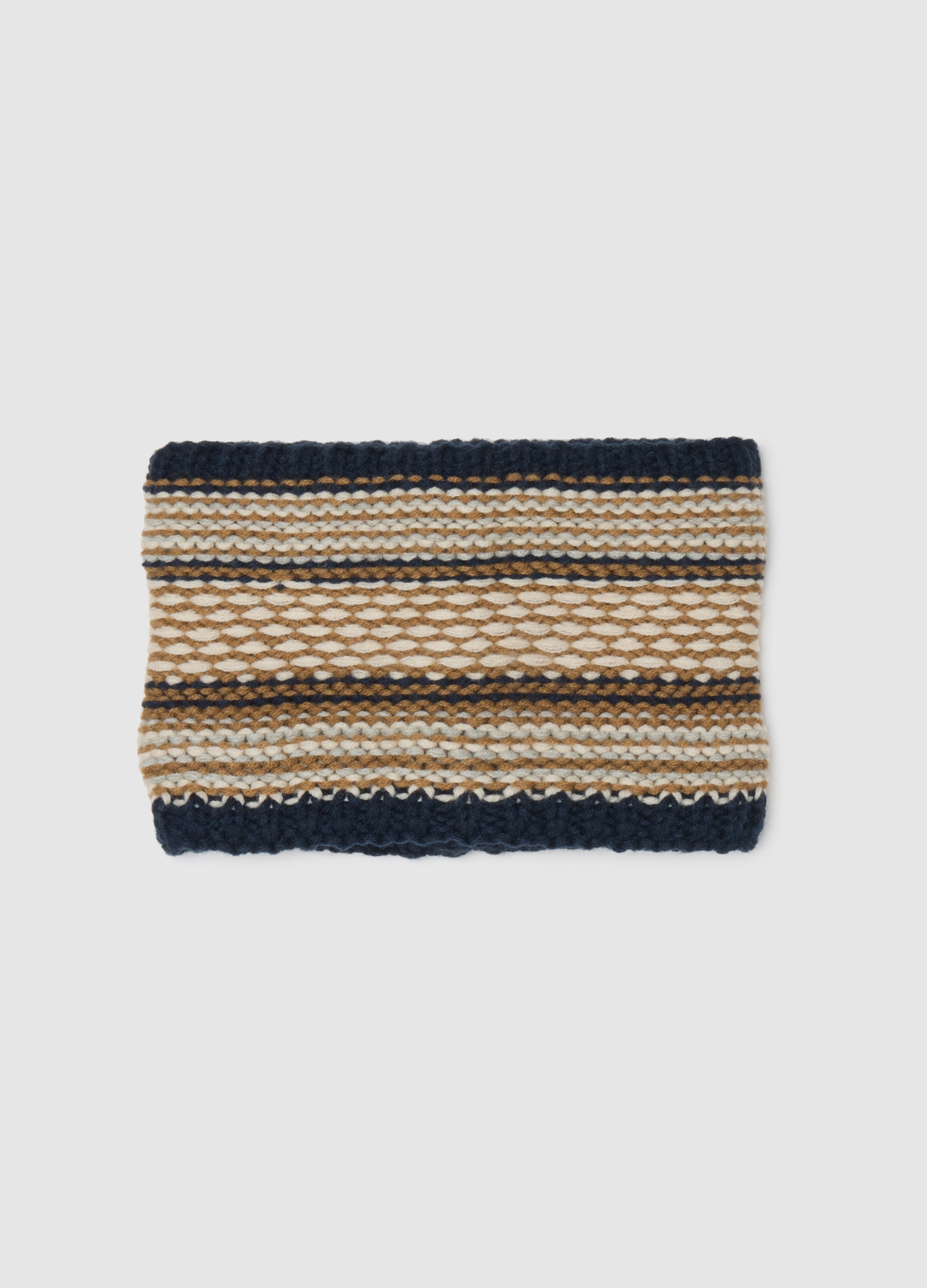 Cuello Multicolor Para Niño, Niño, Azul/beige, Talla: FASUL