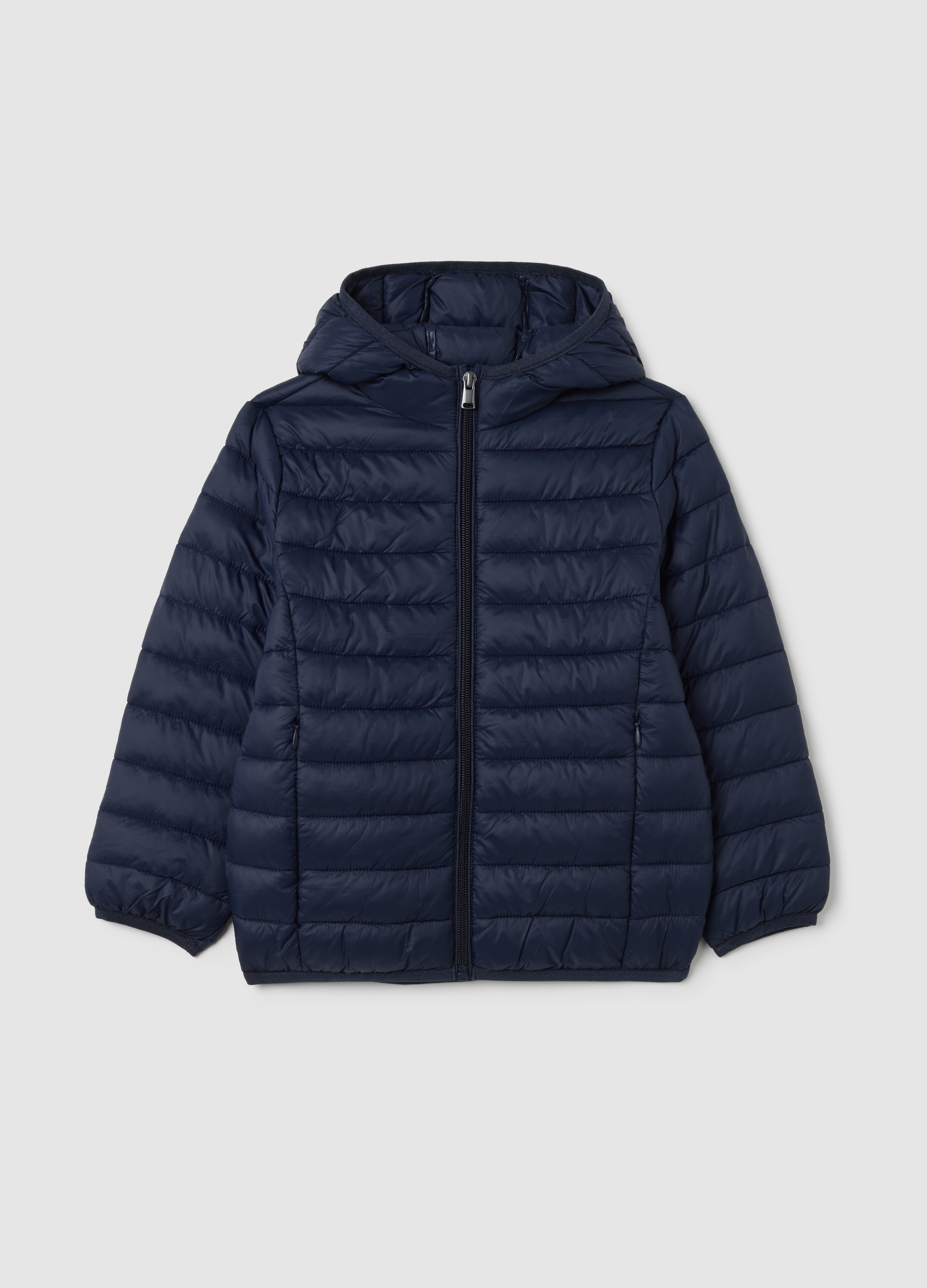 OVS, Chaqueta Para Niño En Mezcla Azul, Ajuste Regular Repelente Al Agua, Niño, Azul oscuro, Talla: 4-5