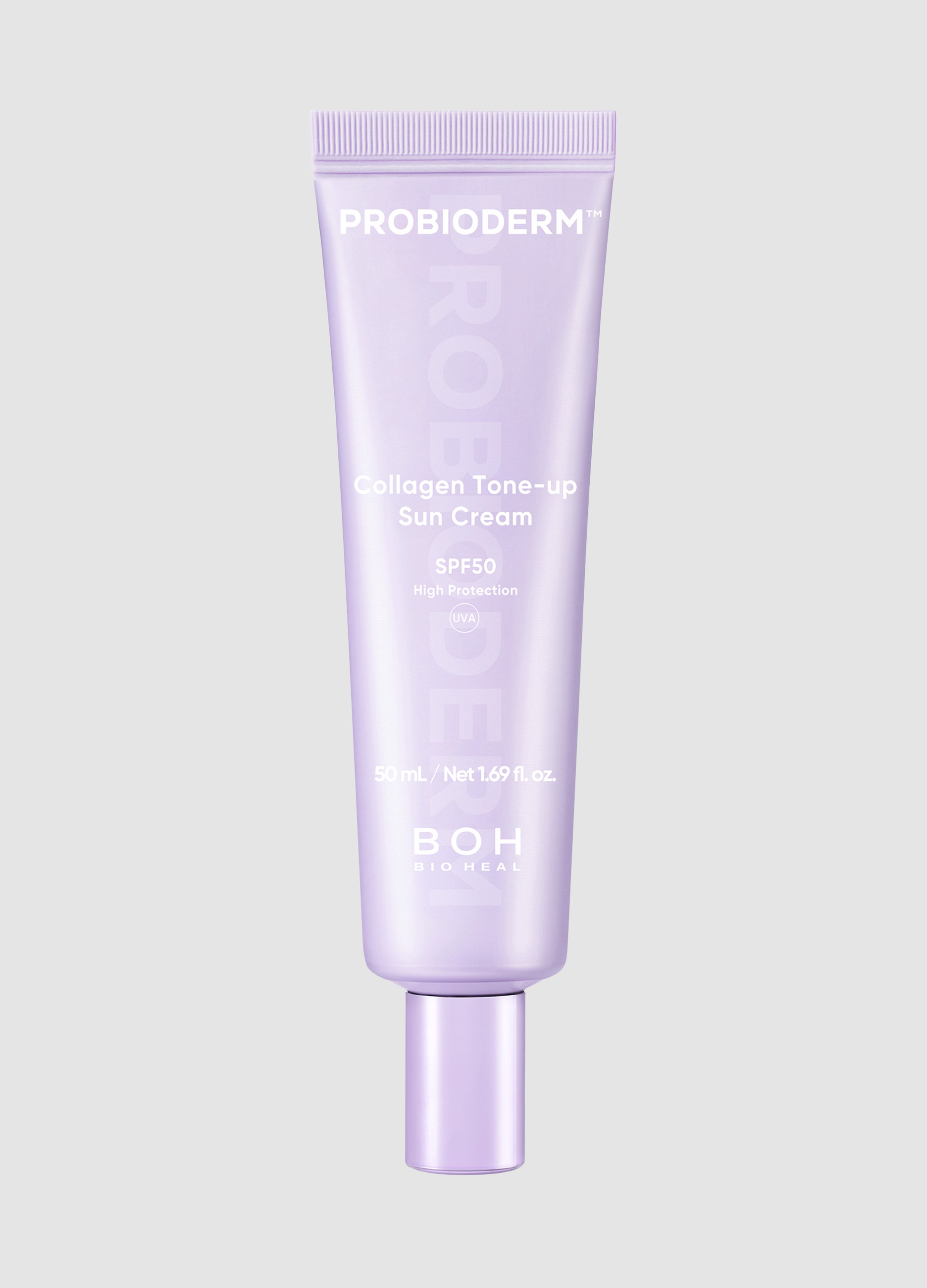 OVS, Probioderm™ Collagen Tone-up Sun Cream Spf50 - Beauty Care Coreana, Donna, Viola, Taglia: FASUL
