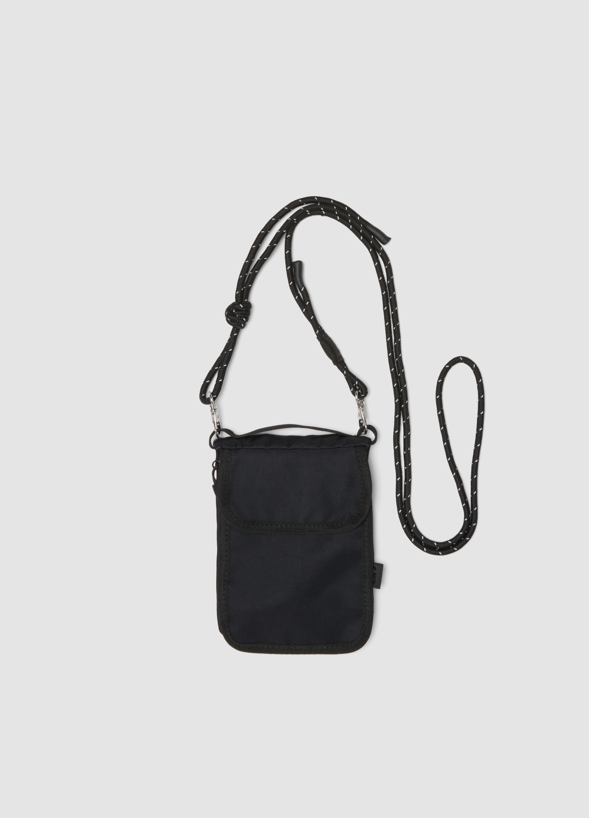 URBAN COMMUTER, Borsa A Tracolla Nera Con Cordino Regolabile, Uomo, Nero, Taglia: ONE SIZE